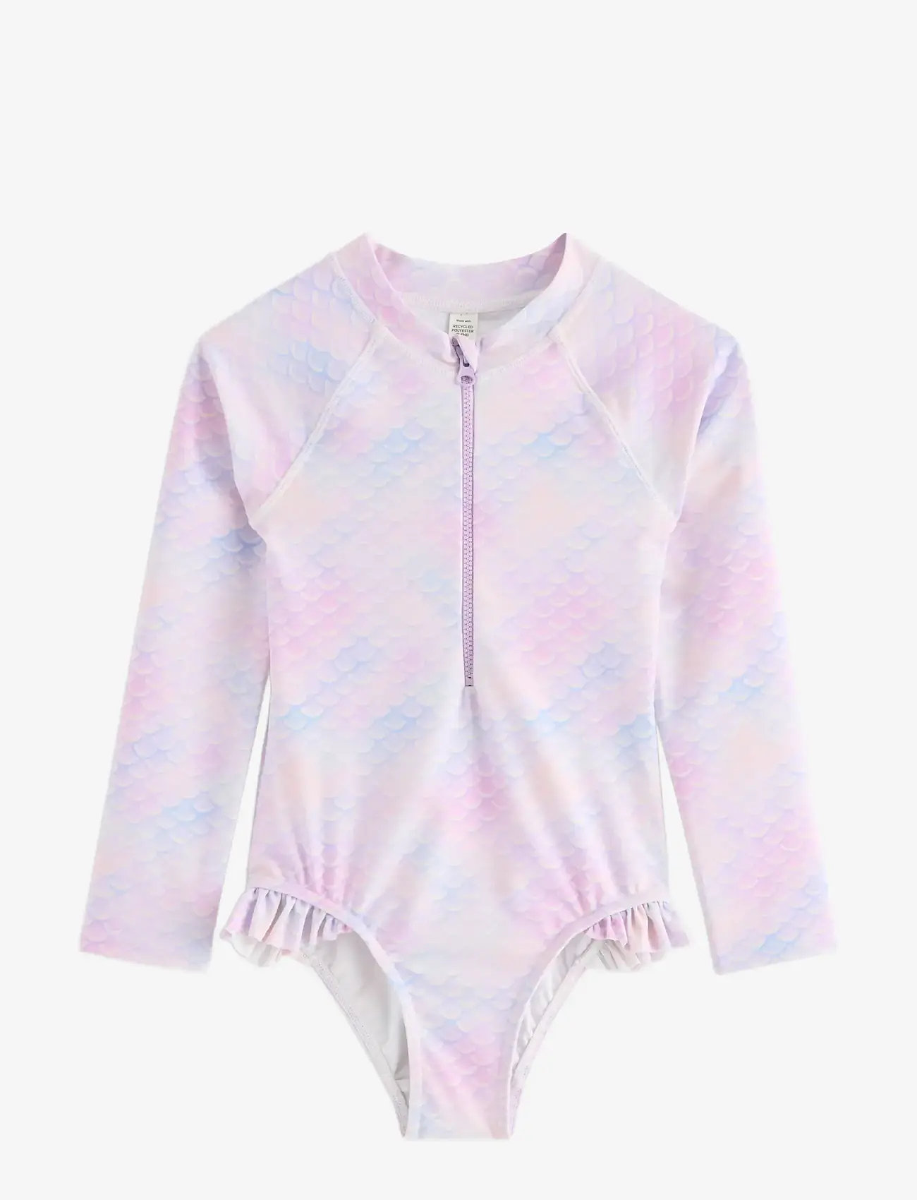 Lindex - Swimsuit l s mermaid - badedragter - light pink - 0