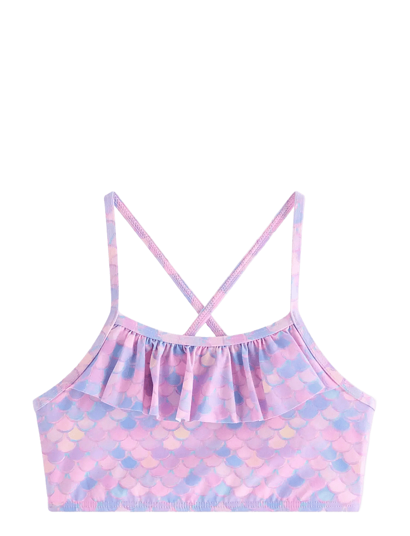 Lindex - Bikini top with frills - uimatopit - light pink - 0