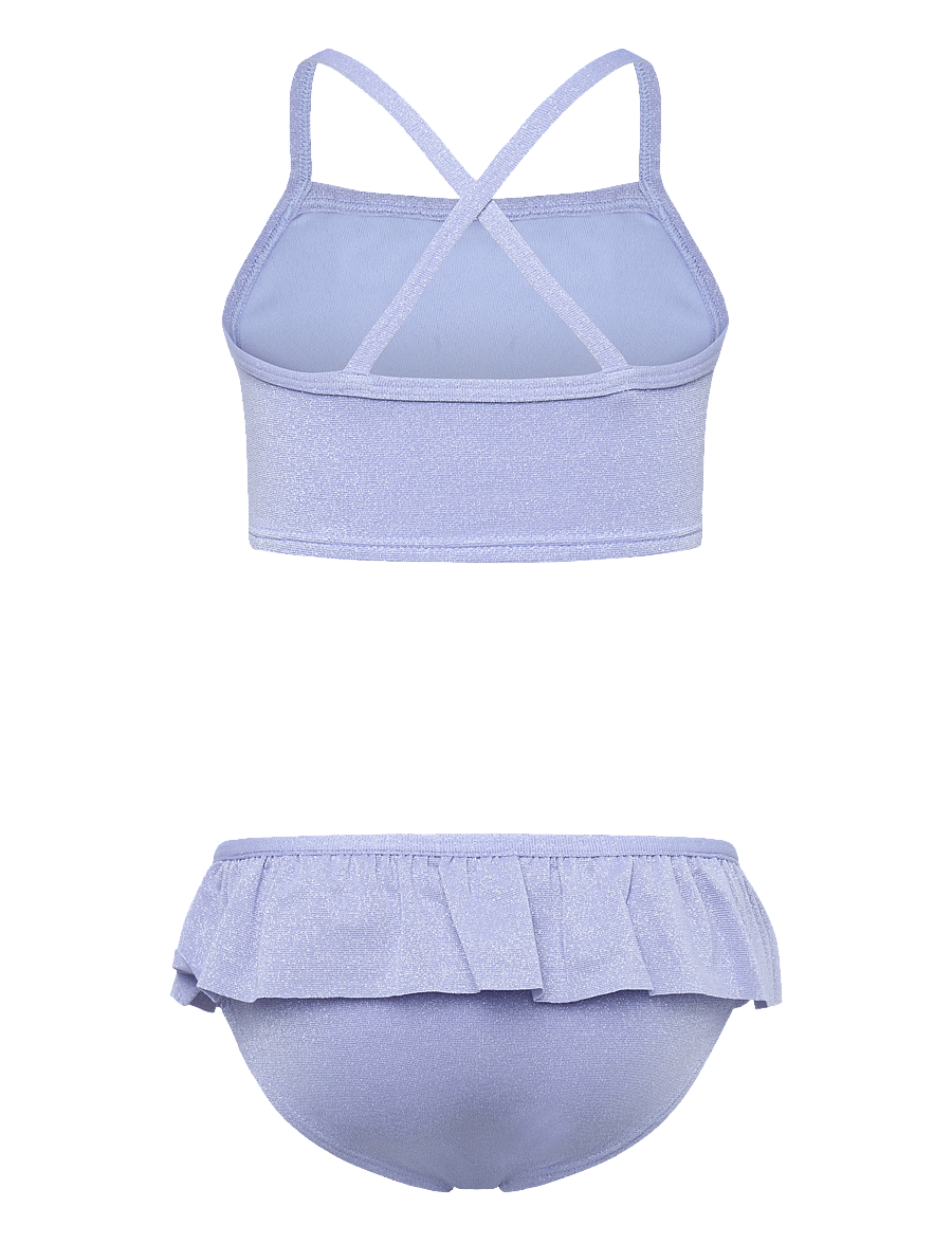 Lindex - Bikini set glitter - bikinis - light blue - 1