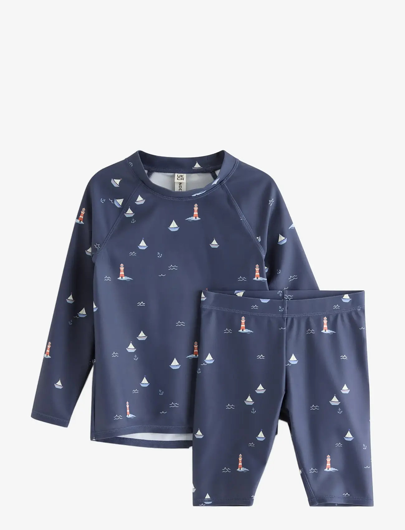 Lindex - UPF 50+ uv-set - ujumistrikood - dark blue - 1