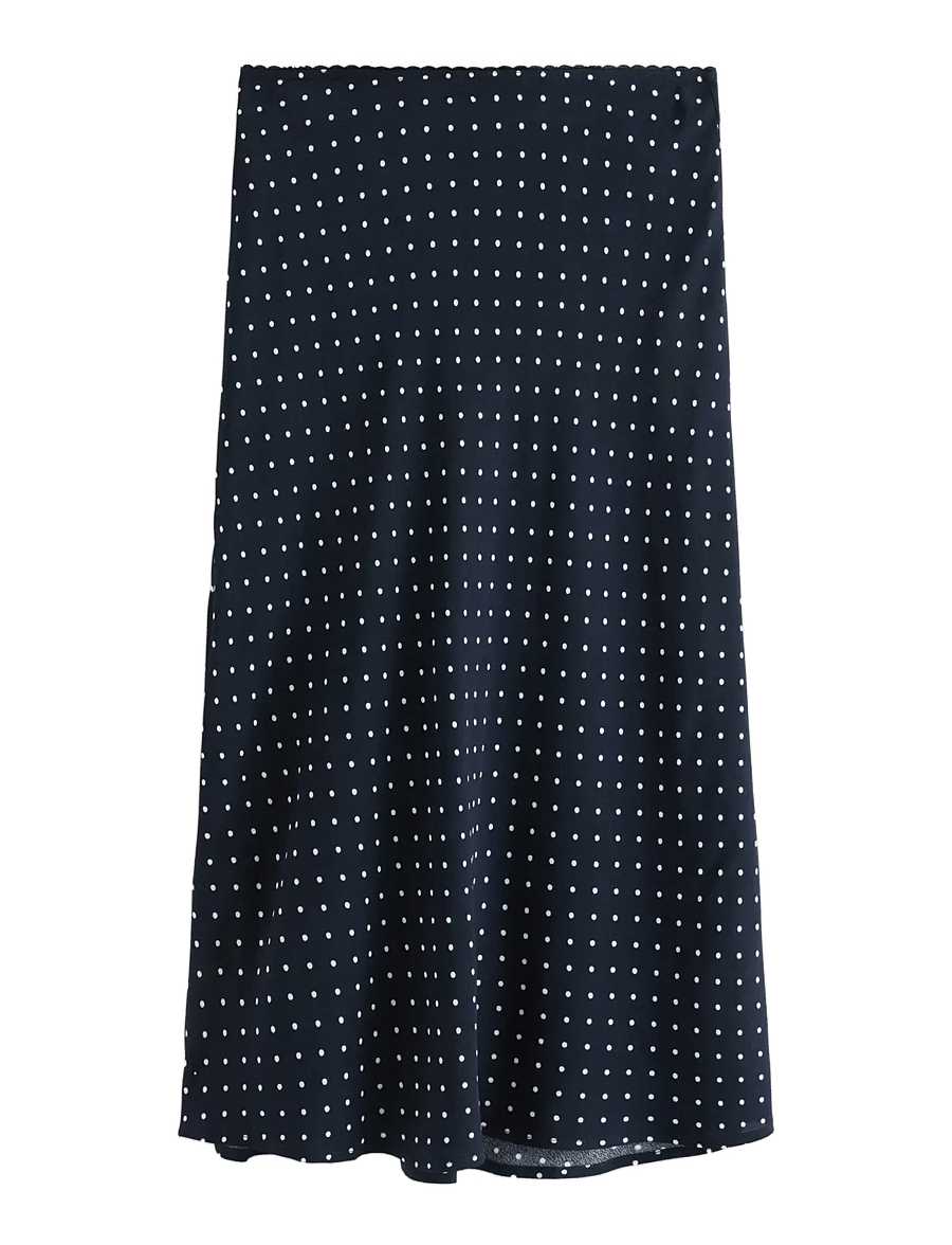 Lindex - Skirt Hazel - midi nederdele - dark navy - 1
