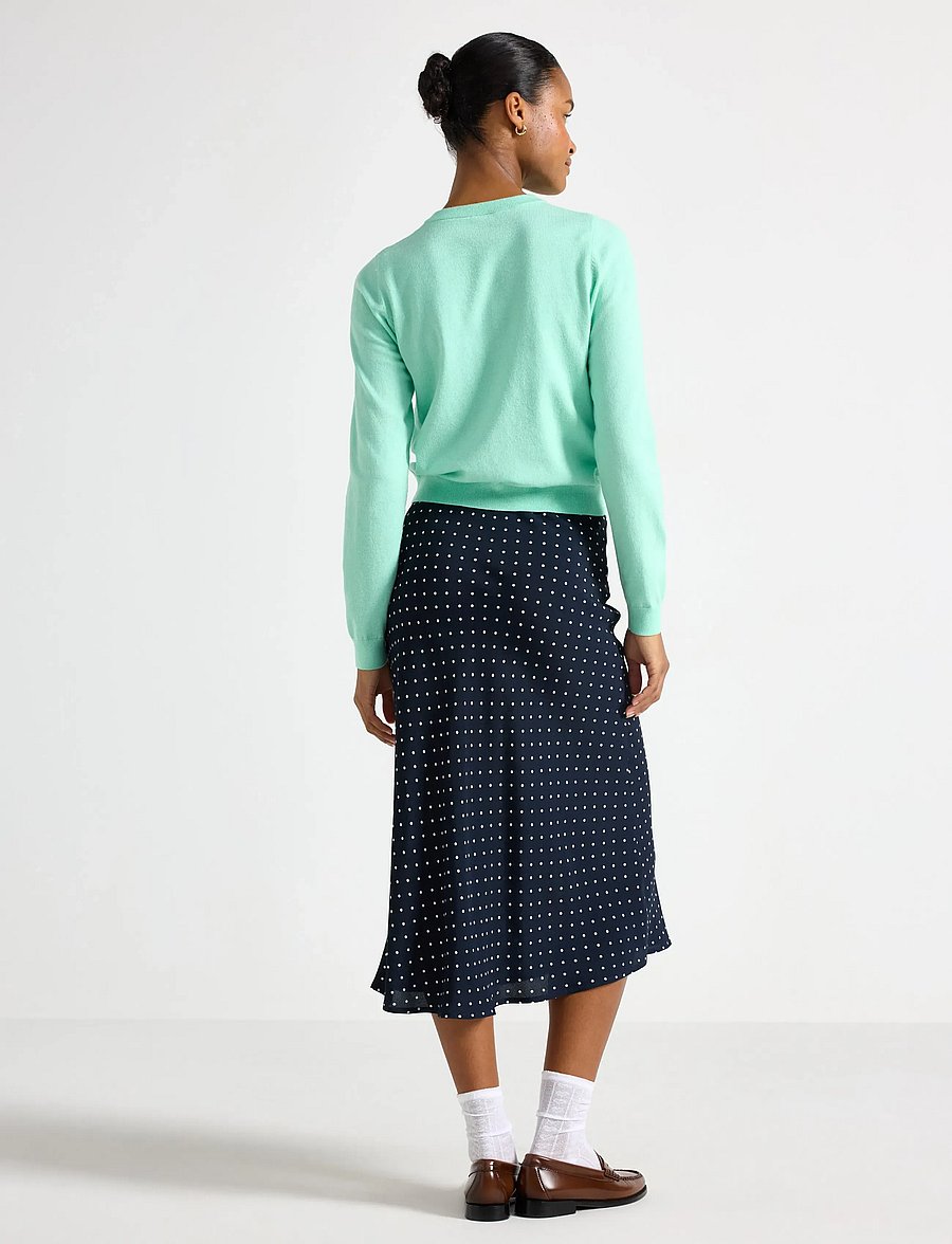 Lindex - Skirt Hazel - midi nederdele - dark navy - 3