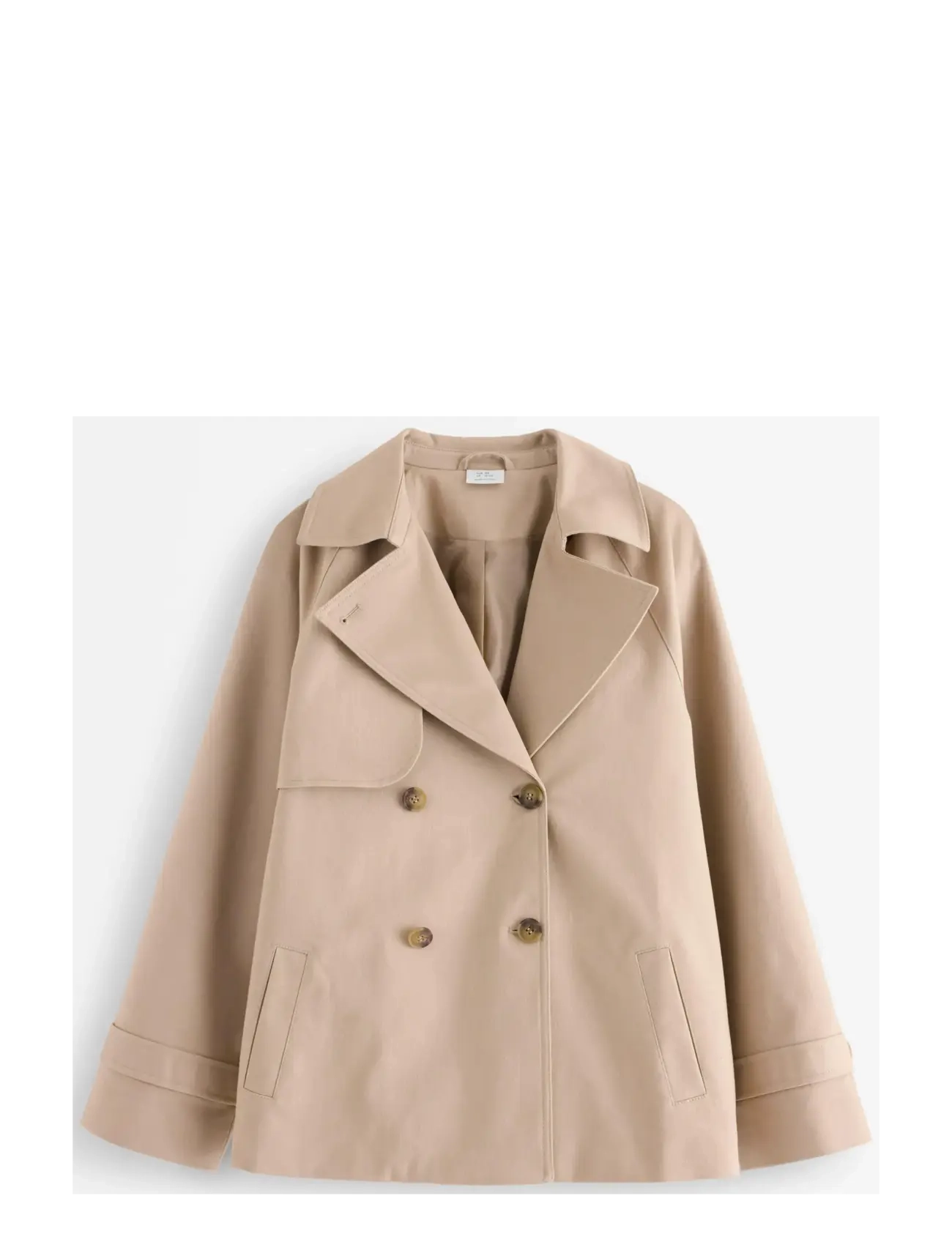 LINDEX Kurz Trench Mantel Beige - 170 - Kinder