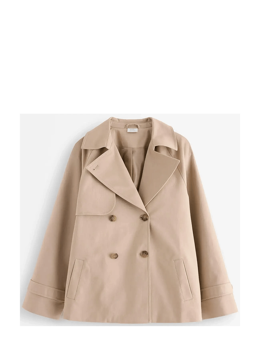 Lindex - Short trench coat - mäntel - beige - 1