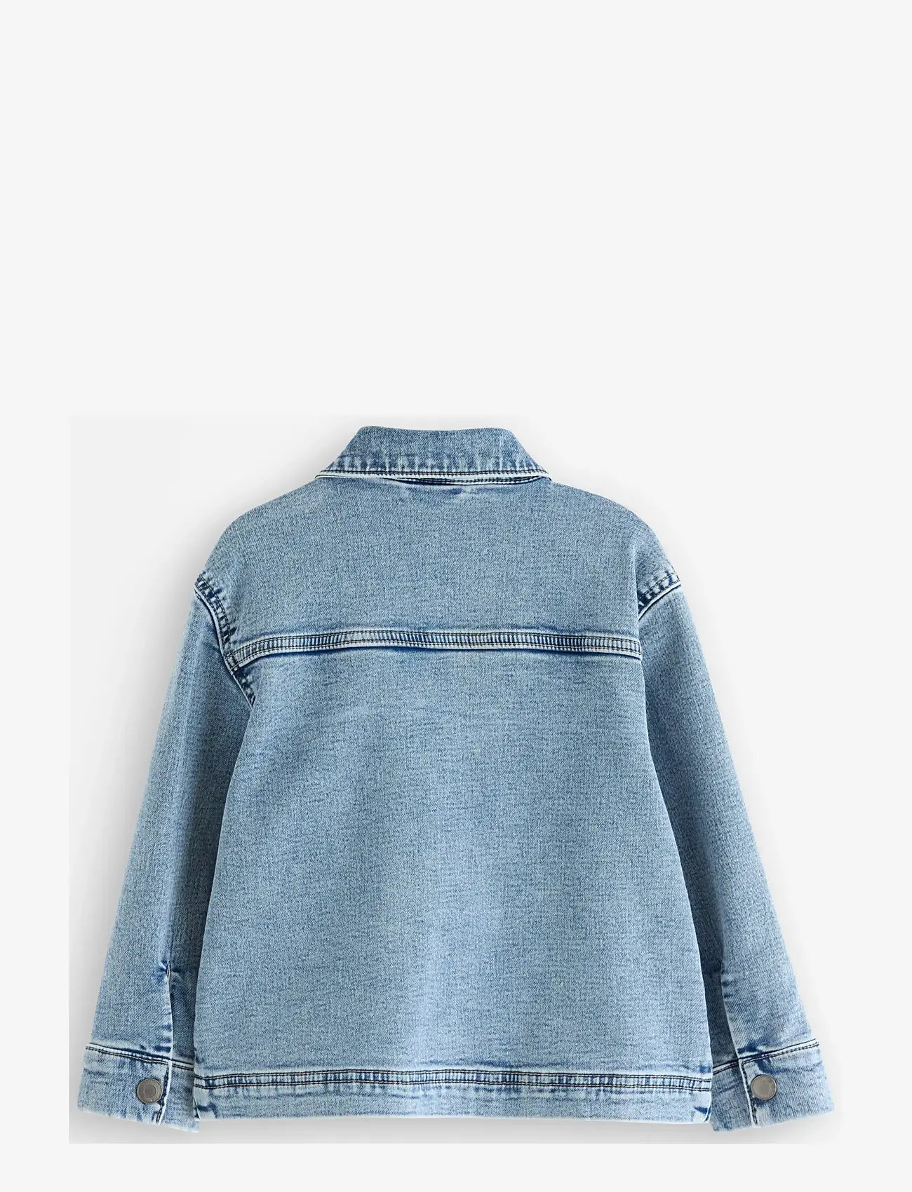 Lindex - Jacket in denim jersey - teksa ja velvet - light denim - 2