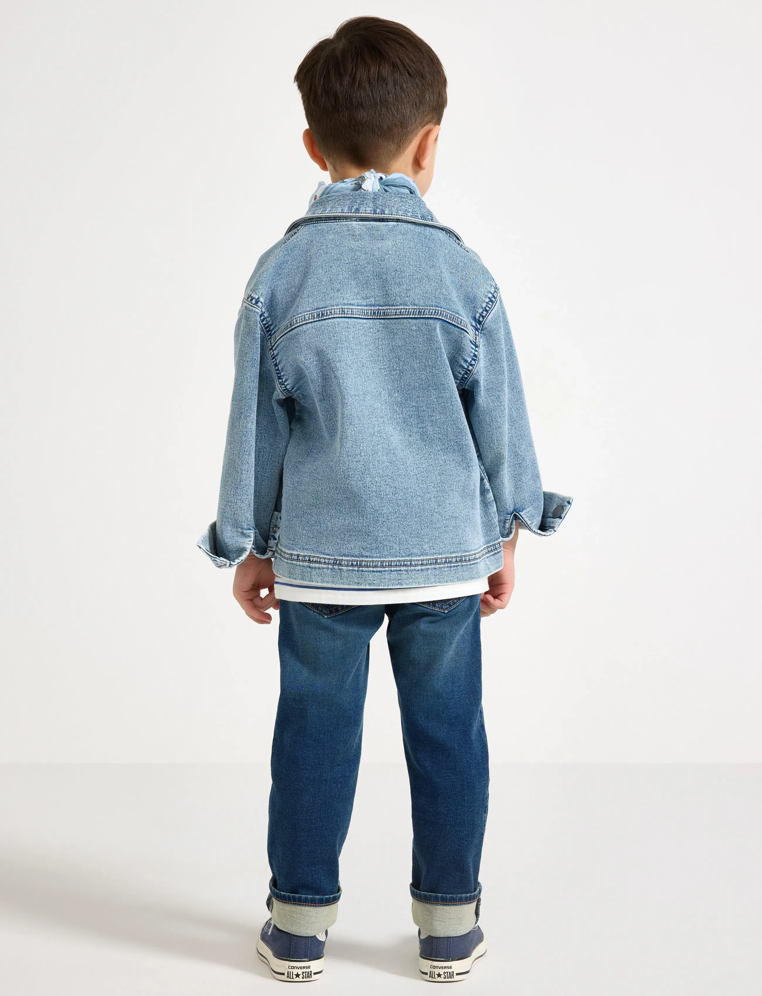 Lindex - Jacket denim workwear - suvised sooduspakkumised - light denim - 3