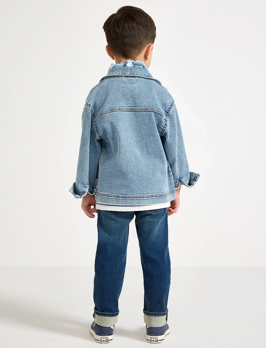 Lindex - Jacket denim workwear - denim & corduroy - light denim - 3