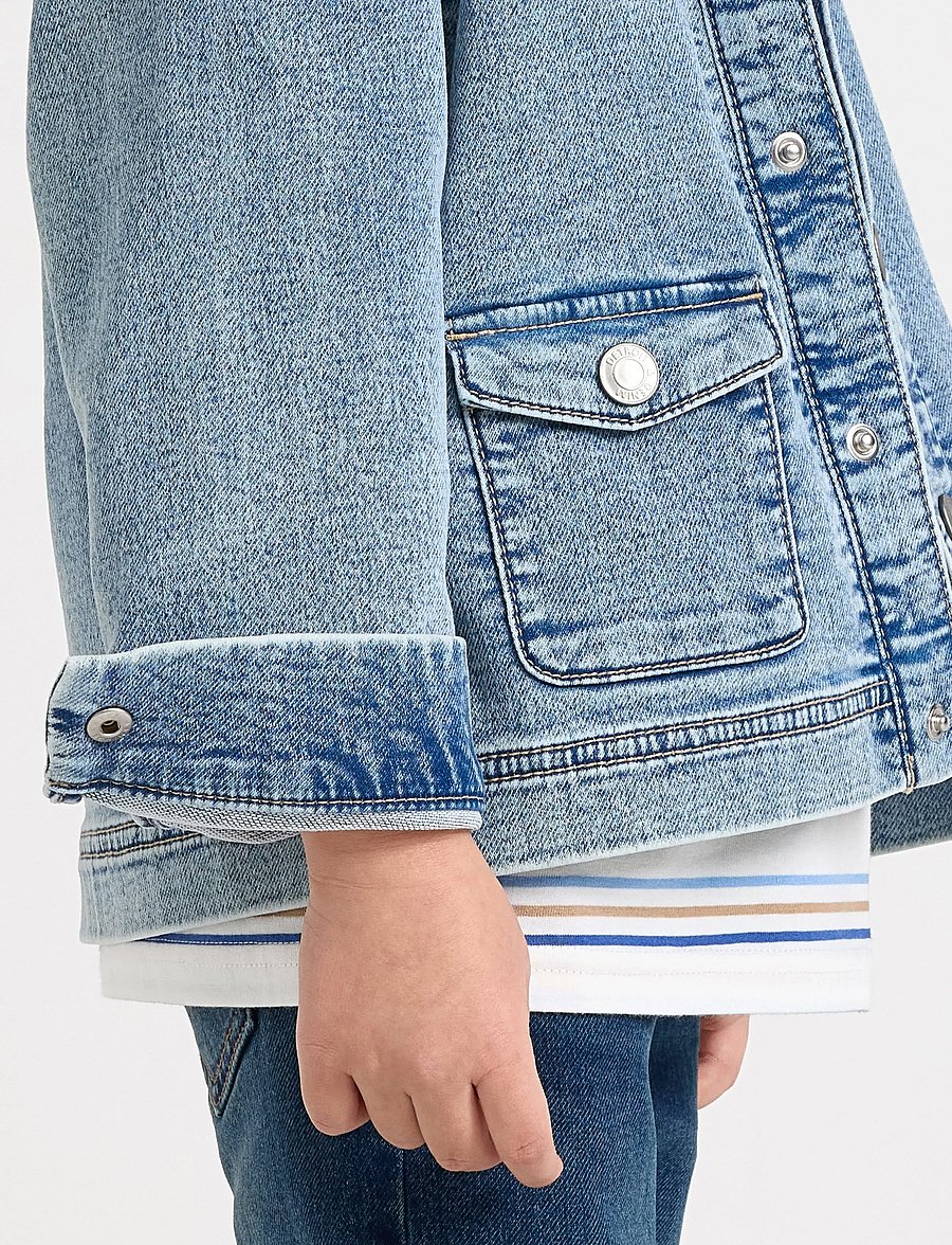 Lindex - Jacket denim workwear - denim & corduroy - light denim - 5