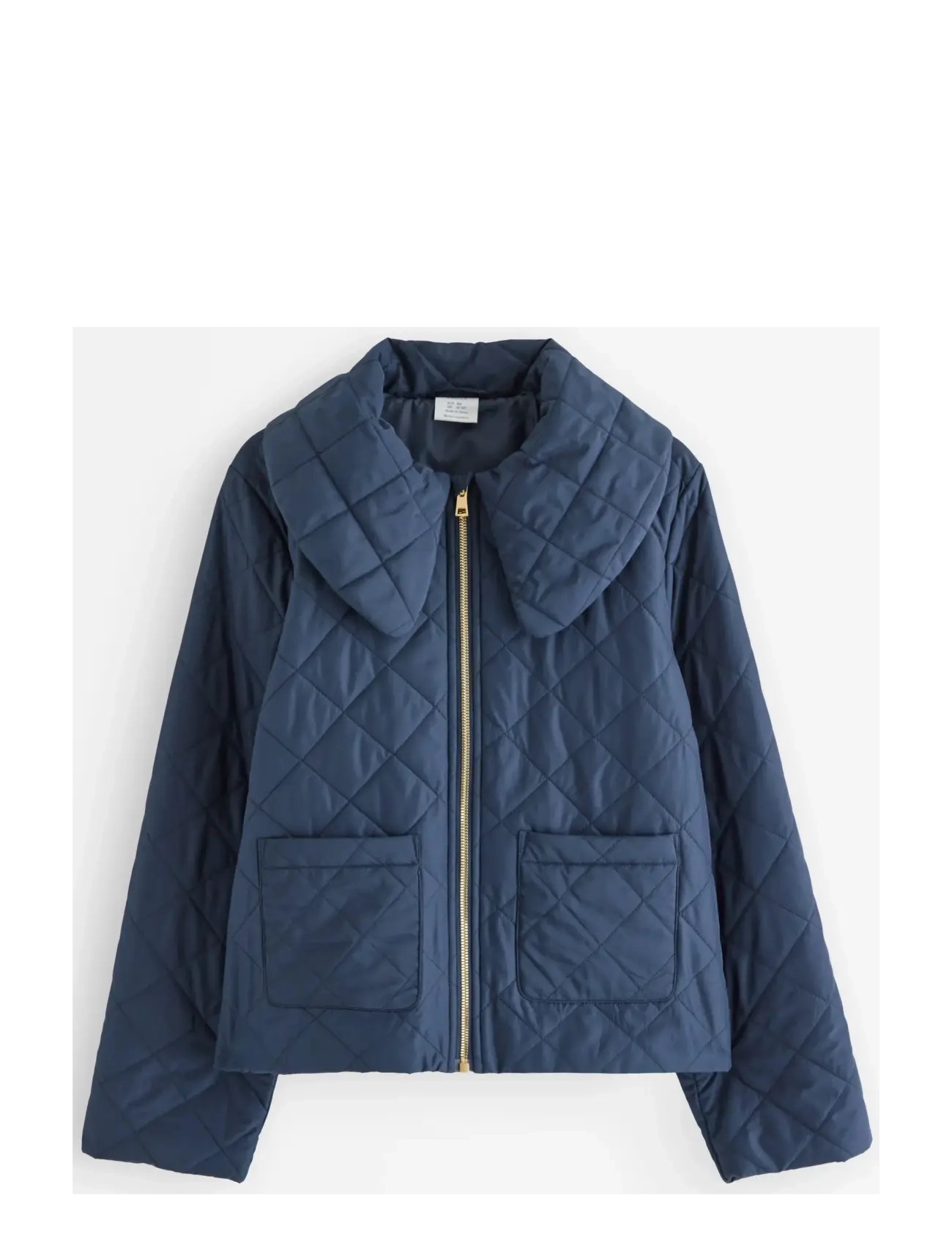 LINDEX Water Repellent Jacke With Collar Navy - 134 - Kinder