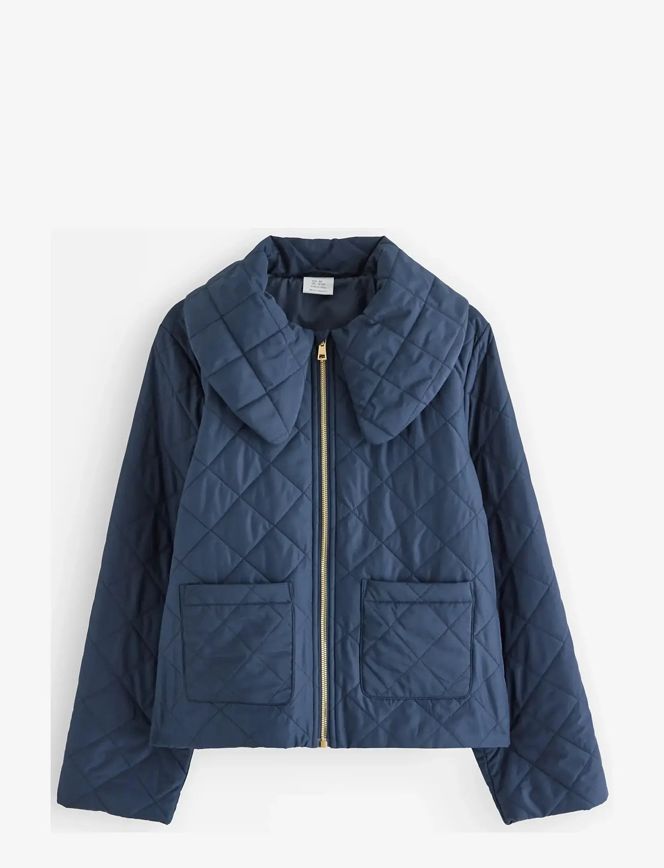 Lindex - Water repellent jacket with collar - quiltade jackor - dark blue - 1