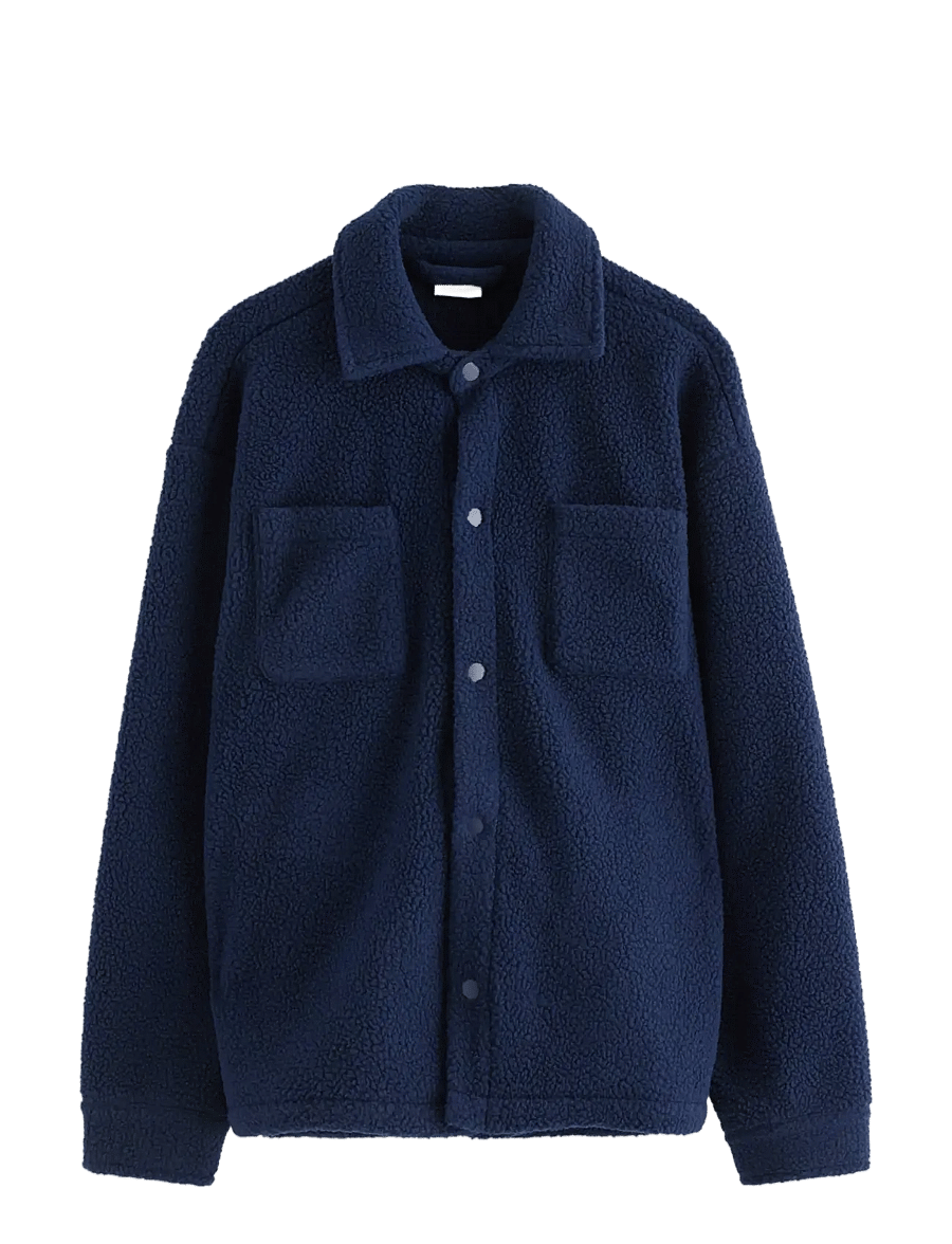 Lindex - Jacket in pile - fliisjakid - dark blue - 1