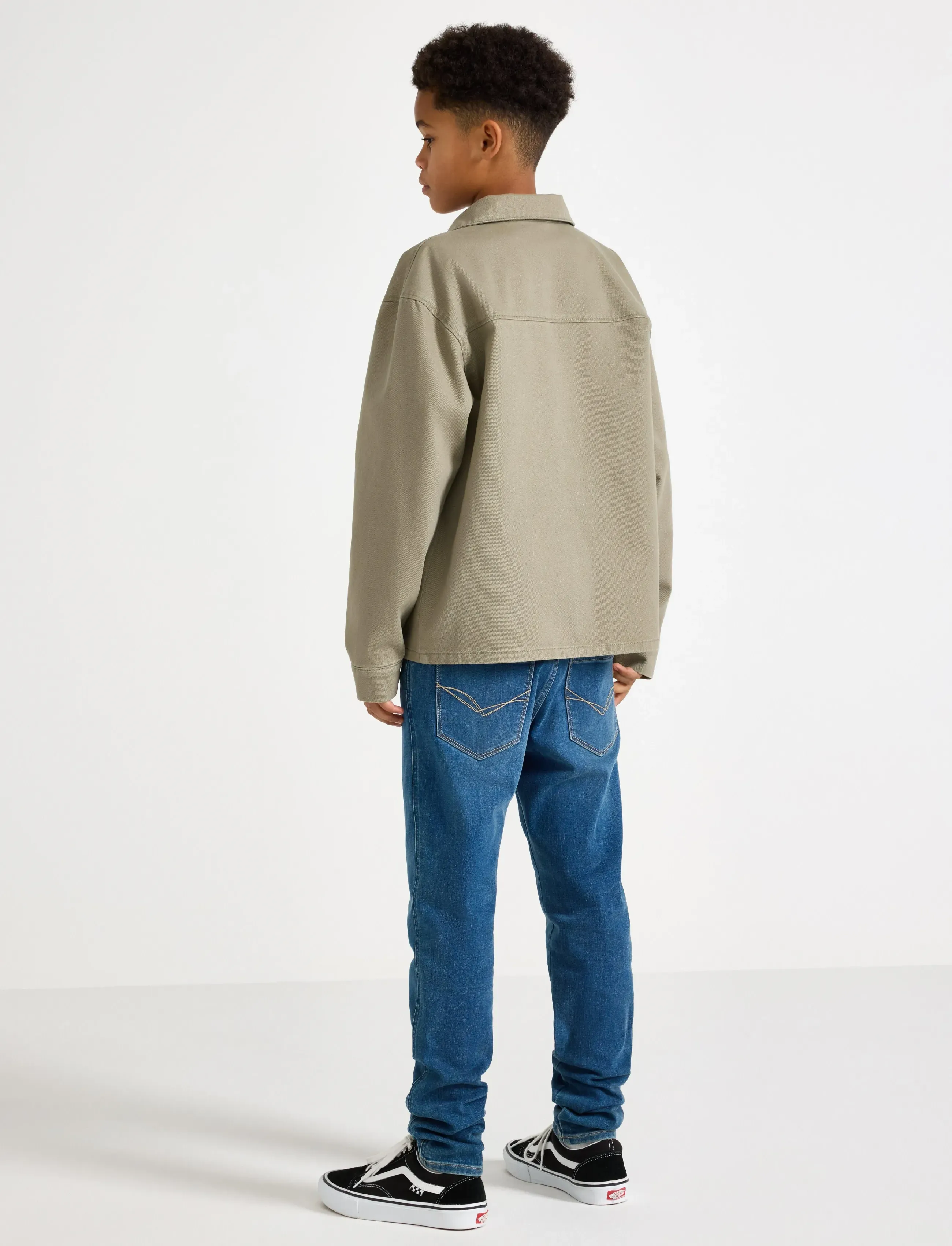 Lindex - Cargo jacket - kerged joped - light dusty khaki - 3