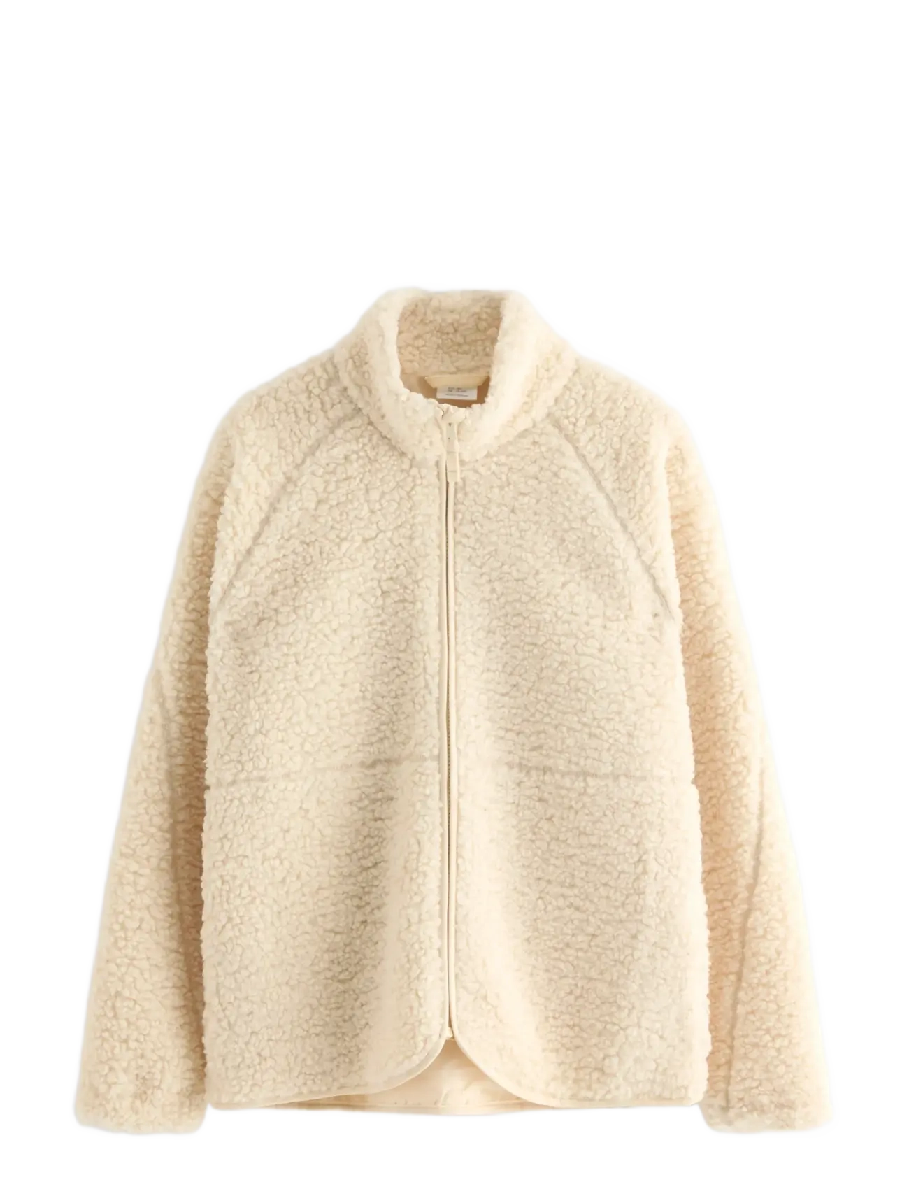Jacket pile school girl - LIGHT BEIGE