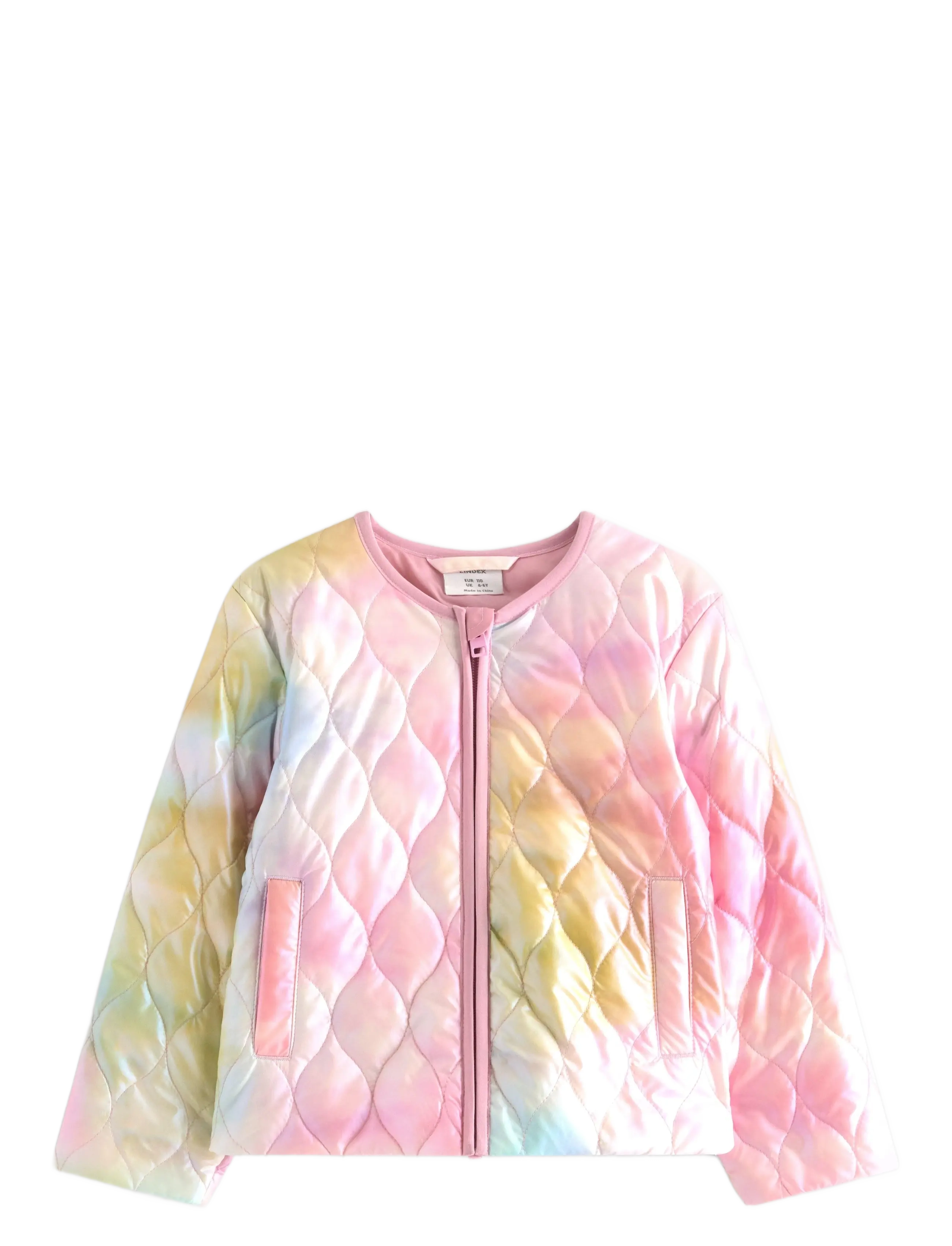 Lindex Jacket light padded rainbow - Neuheiten - LIGHT PINK / multi