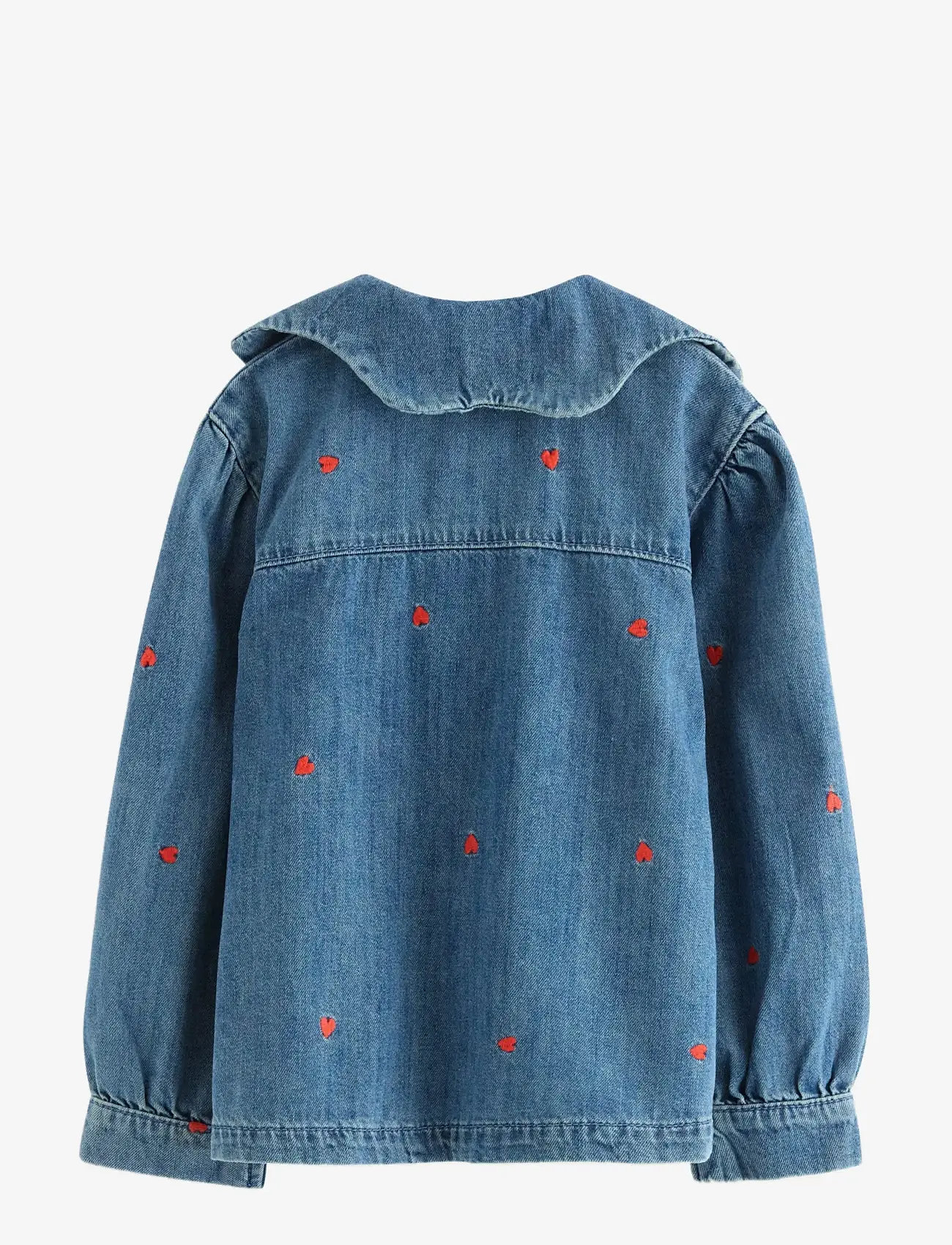 Lindex - Denim jacket with embroidery - jeansjacken - denim - 2