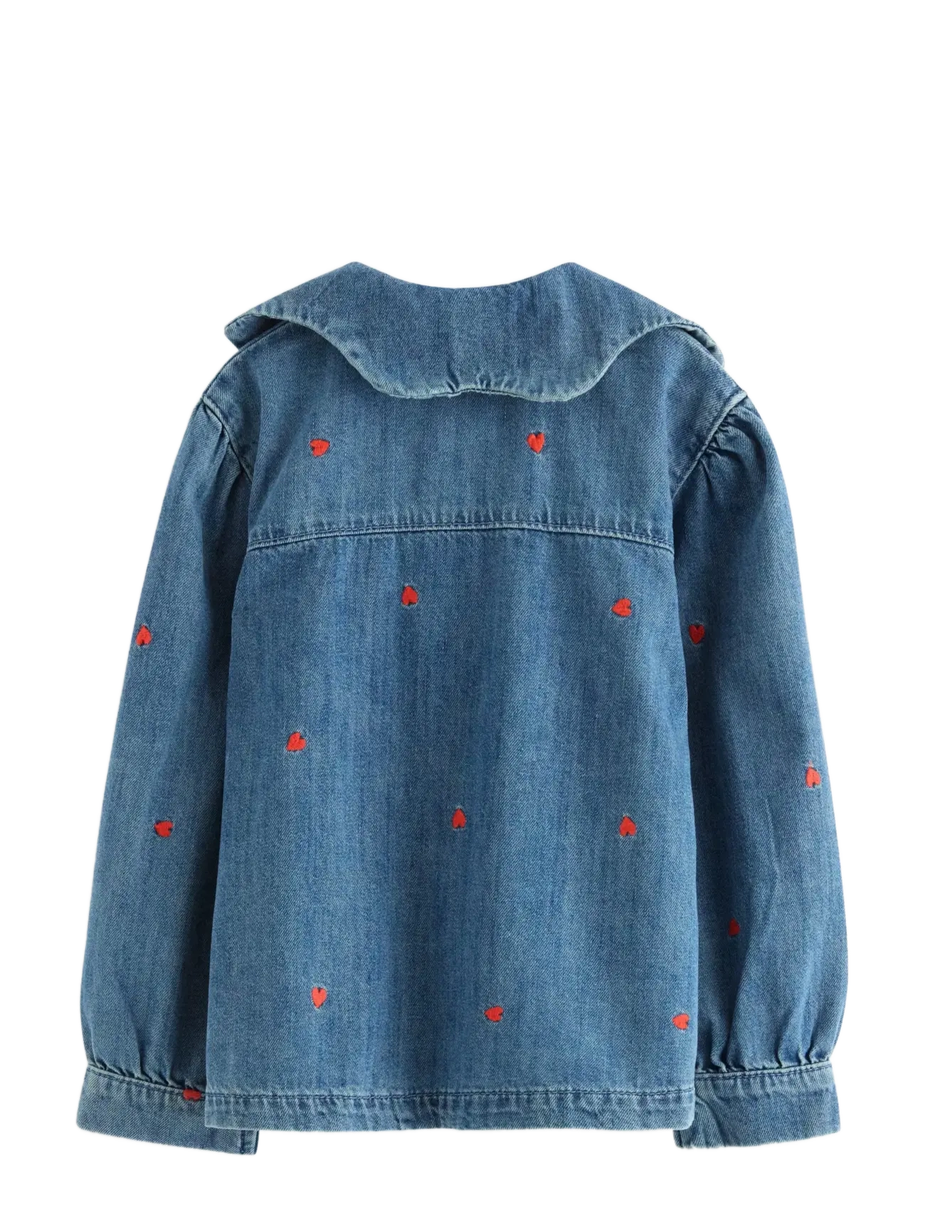 Lindex - Denim jacket with embroidery - jeansjacken - denim - 2