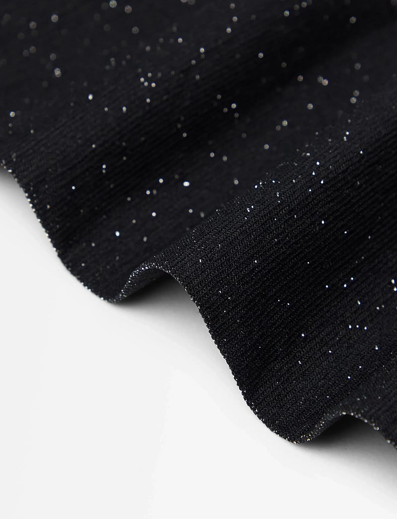 Lindex - Tights plain lurex - strømpebukser - black - 2