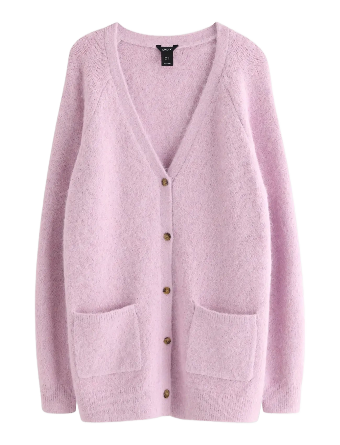 LINDEX Stickad Cardigan Pink - S - Damen