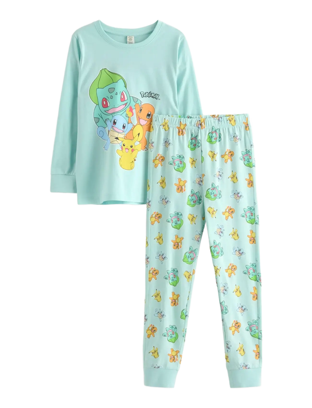 Lindex Pyjama Pokemon - Kleidung - LIGHT DUSTY TURQUOISE / multi