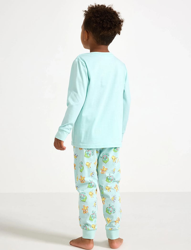 Lindex - Pyjama Pokemon - komplektid - light dusty turquoise - 3