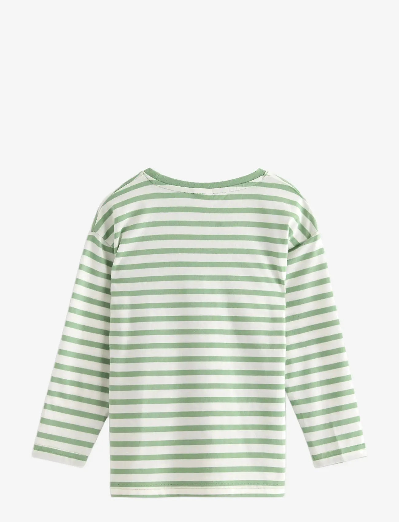 Lindex - Long-sleeved top - langærmede t-shirts - dusty green - 2