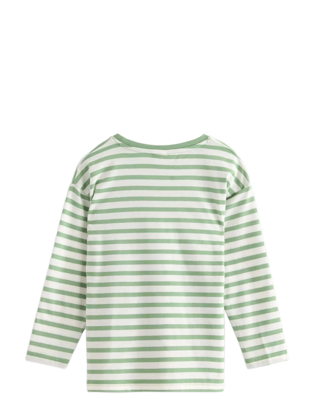Lindex - Top Ls Essentials Stripe - dusty green - 2