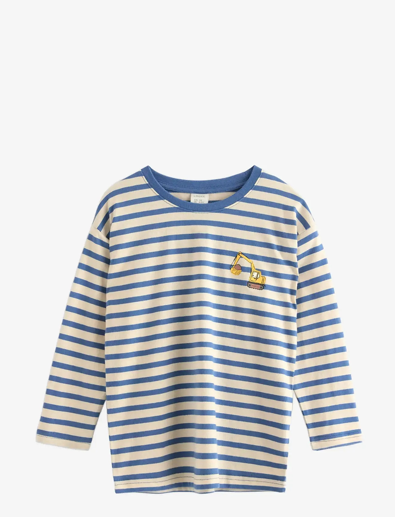 Lindex - Long-sleeved top - langærmede t-shirts - light dusty blue - 1