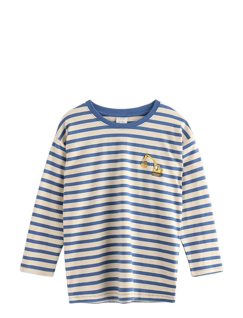 Lindex - Long-sleeved top - langærmede t-shirts - light dusty blue - 1