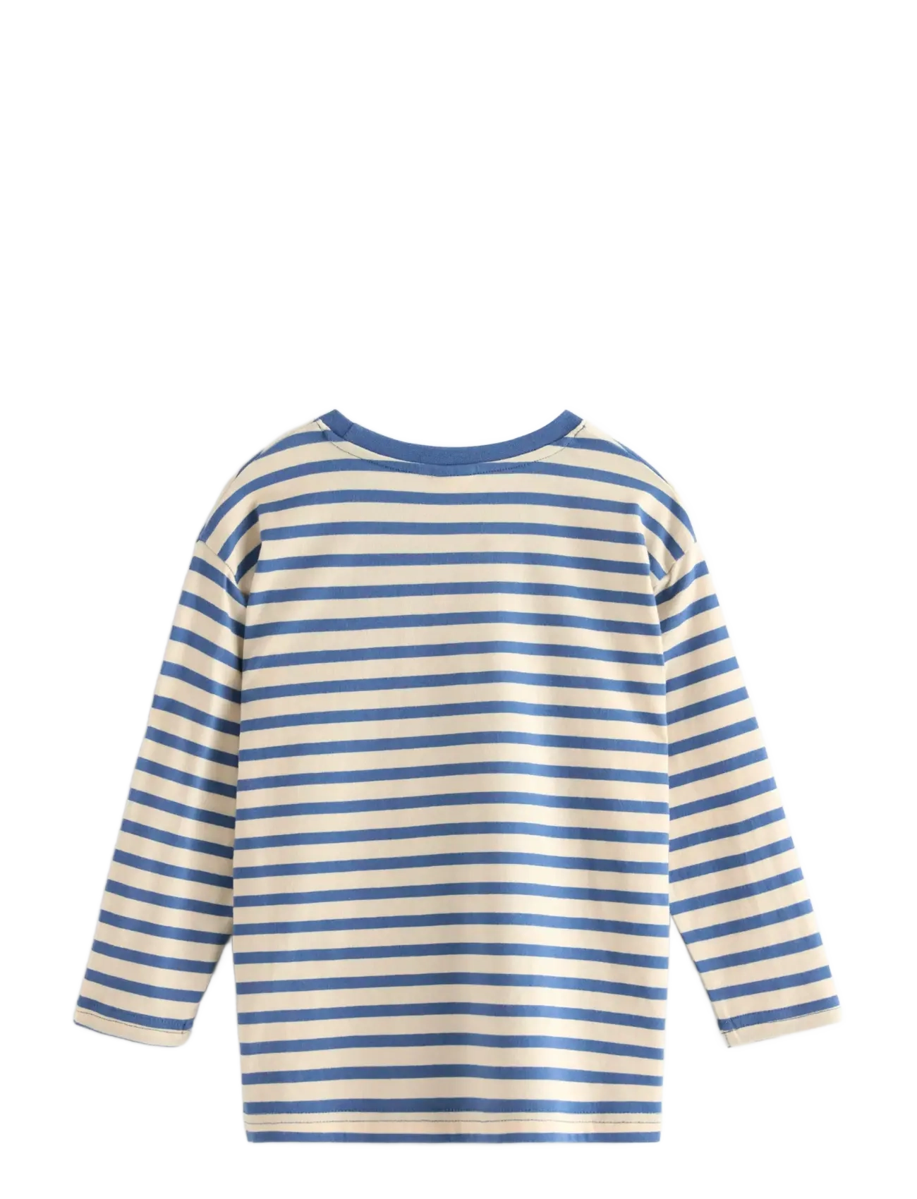 Lindex - Top Ls Essentials Stripe - light dusty blue - 2