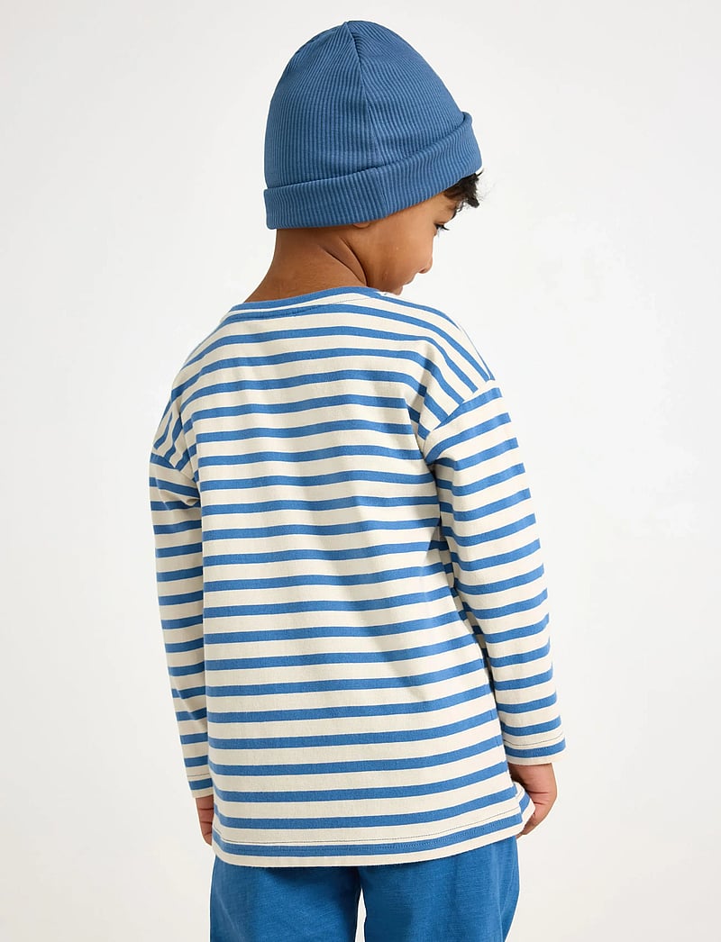 Lindex - Long-sleeved top - langærmede t-shirts - light dusty blue - 3