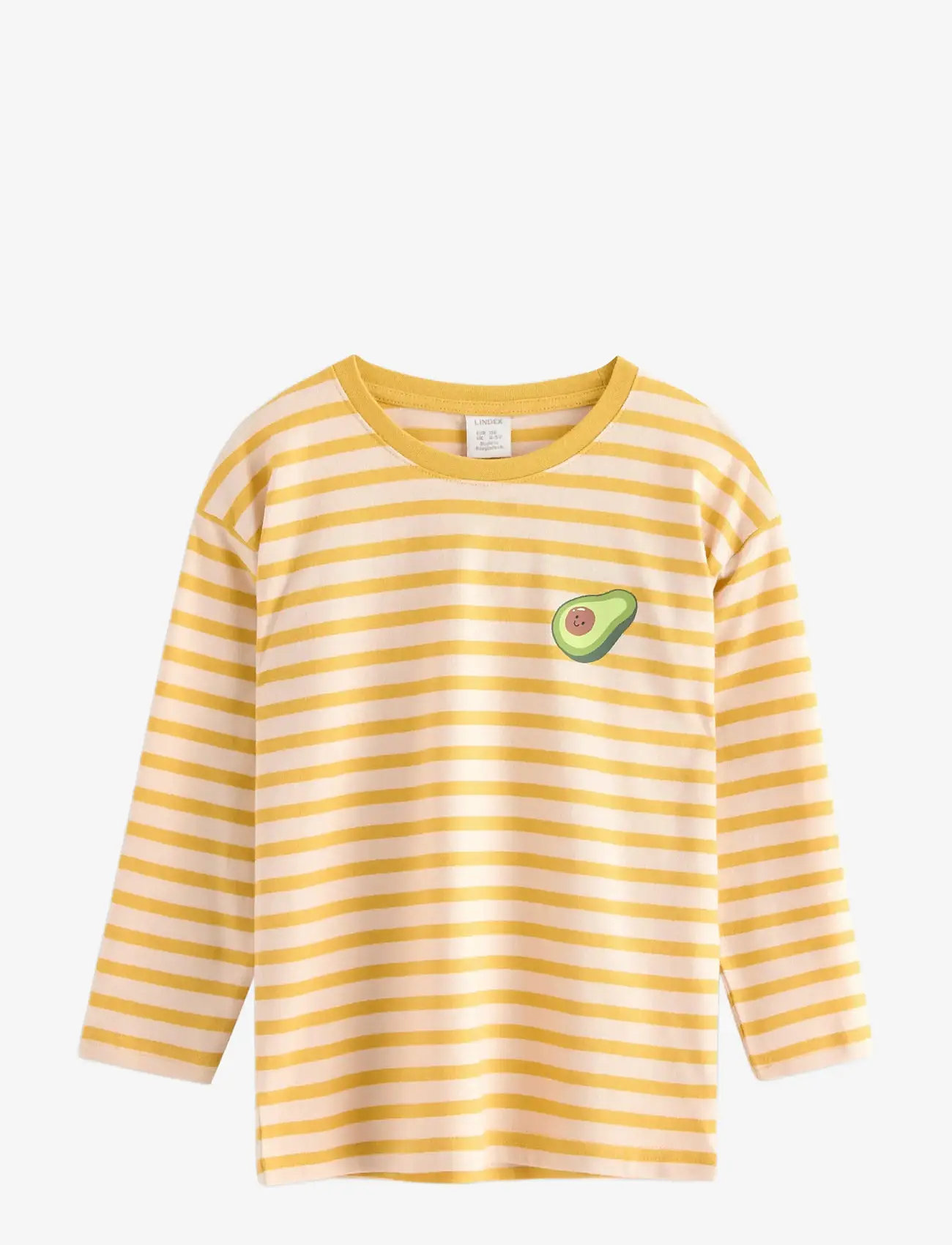Lindex - Long-sleeved top - langærmede t-shirts - light dusty yellow - 1