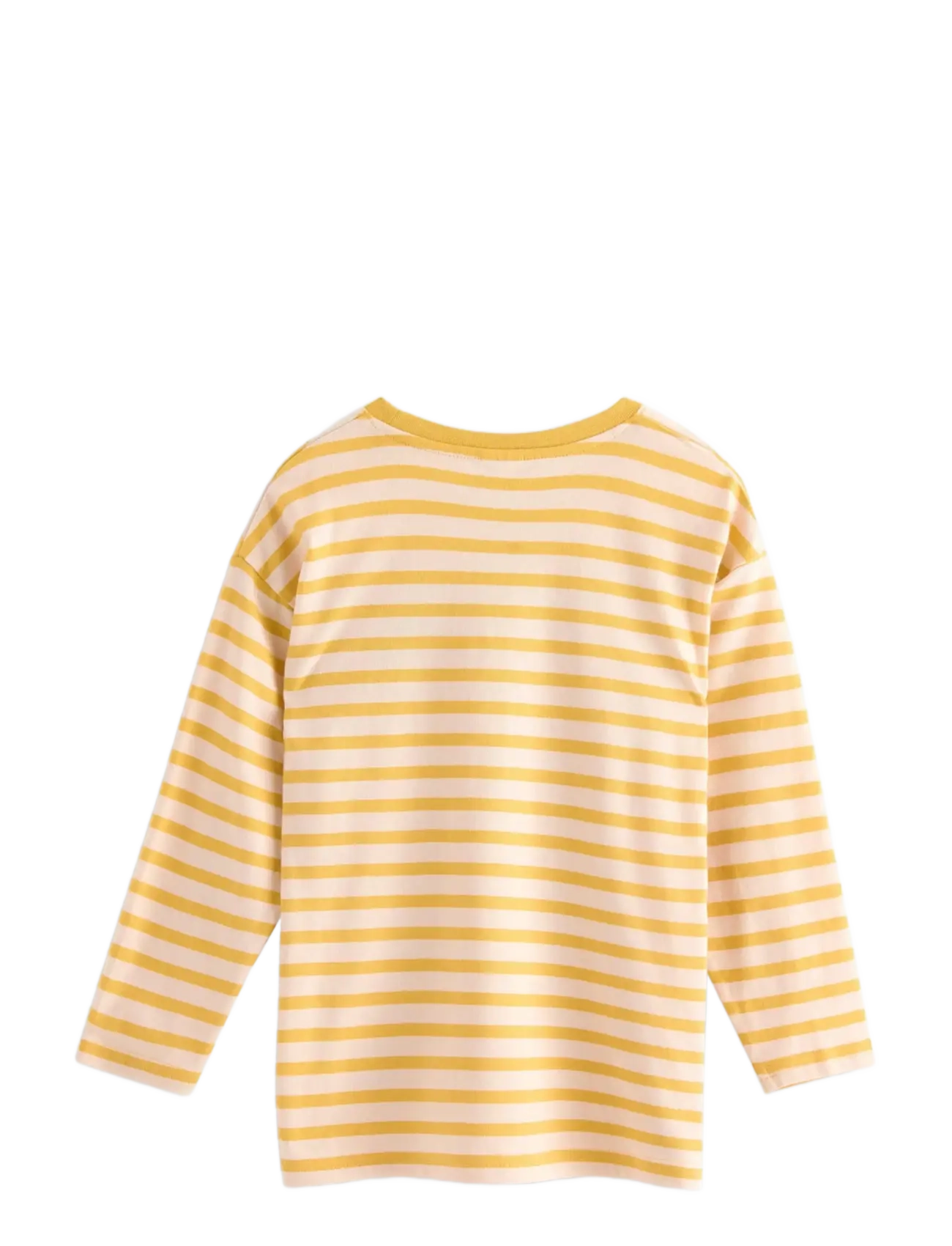 Lindex - Top Ls Essentials Stripe - light dusty yellow - 2