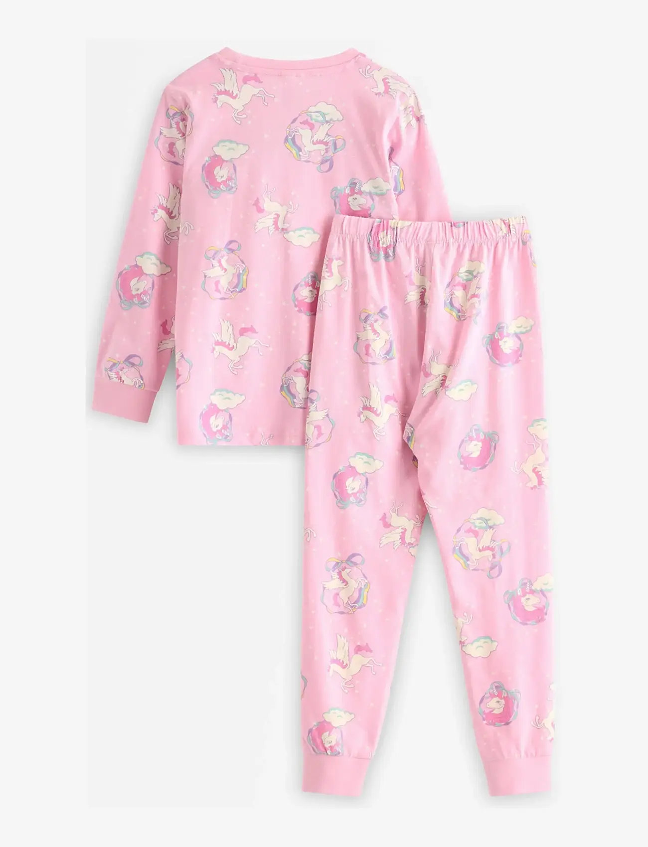 Lindex - Pyjama Unicorn AOP - pyjamassæt - light pink - 2
