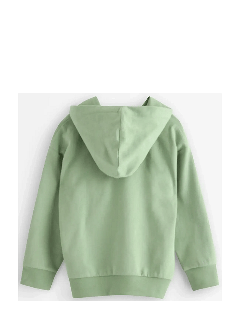 Lindex - Sweatshirt hoodie - hættetrøjer - dusty green - 2