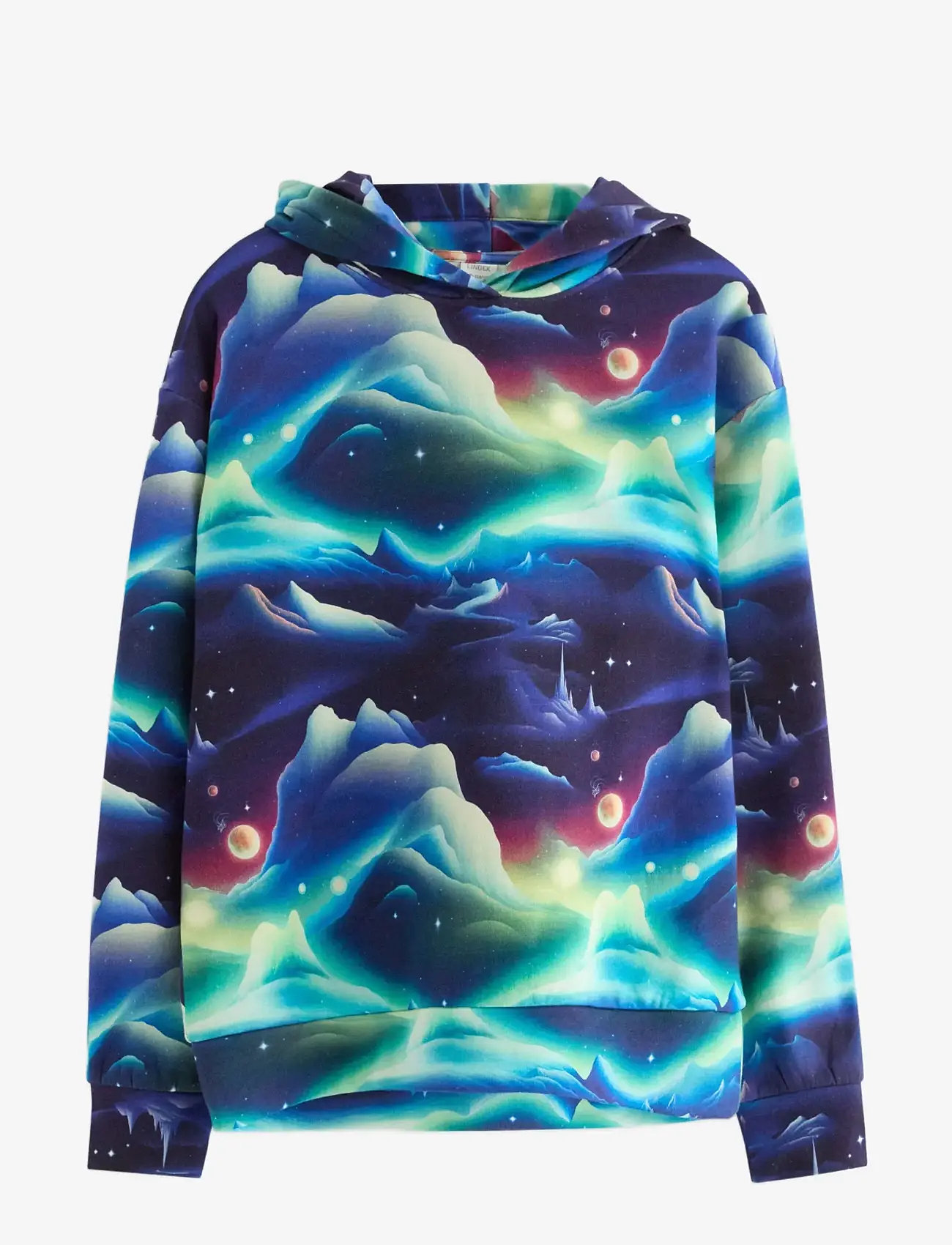 Lindex - Sweatshirt hood AI spring star - huvtröjor - navy - 1