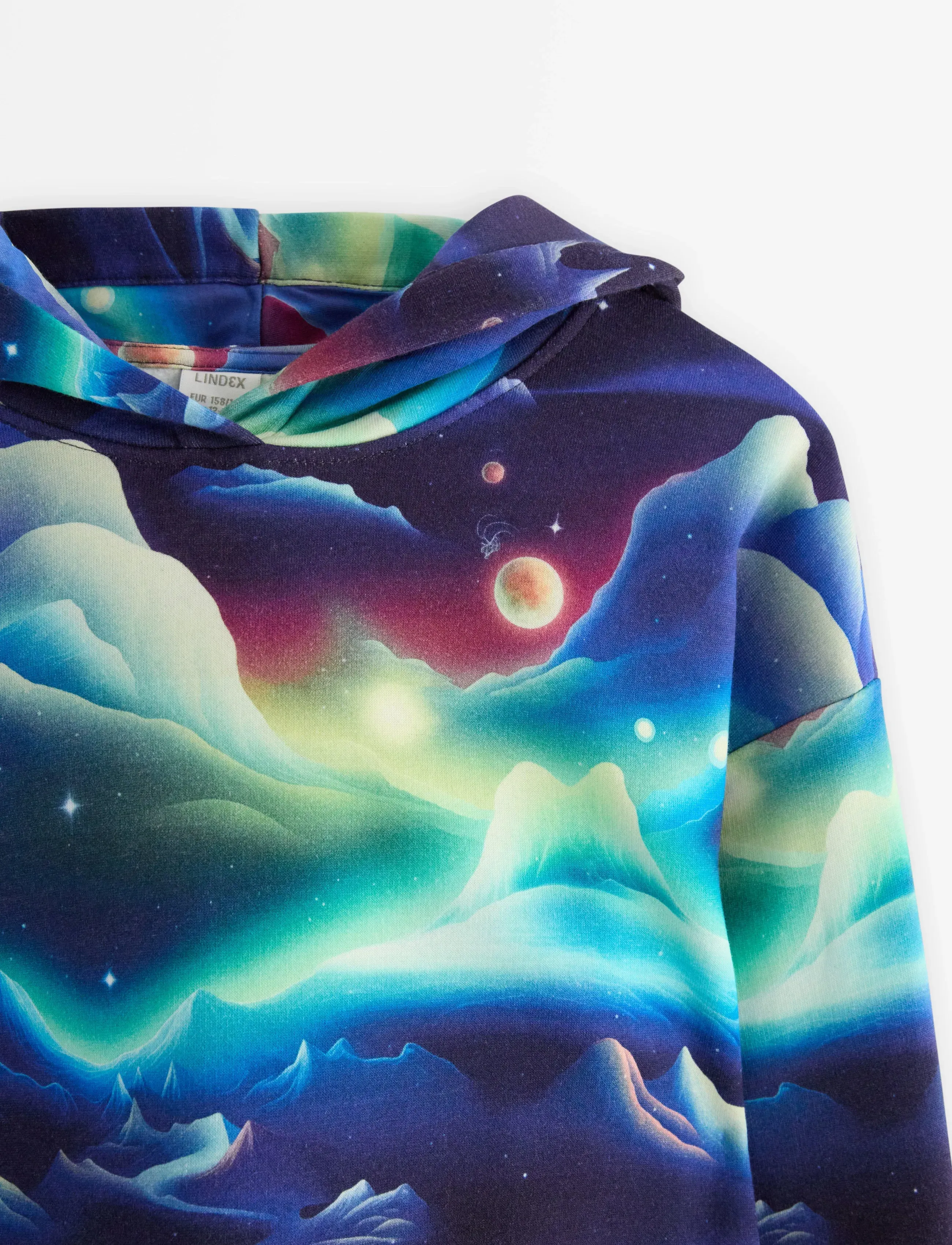 Lindex - Sweatshirt hood AI spring star - bluzy z kapturem - navy - 5