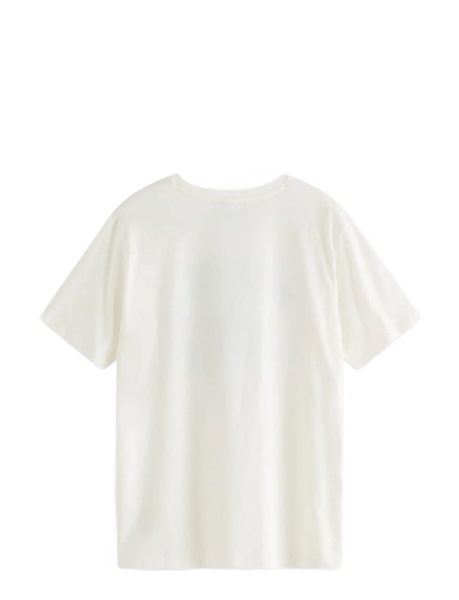 Lindex - T shirt robot animals - kurzärmelige - off white - 2