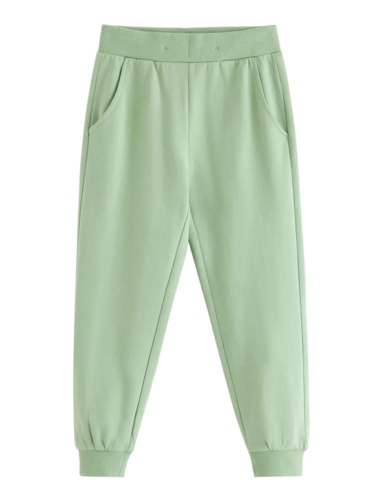 Lindex Joggers with brushed inside - 4 for 3 - DUSTY GREEN / green