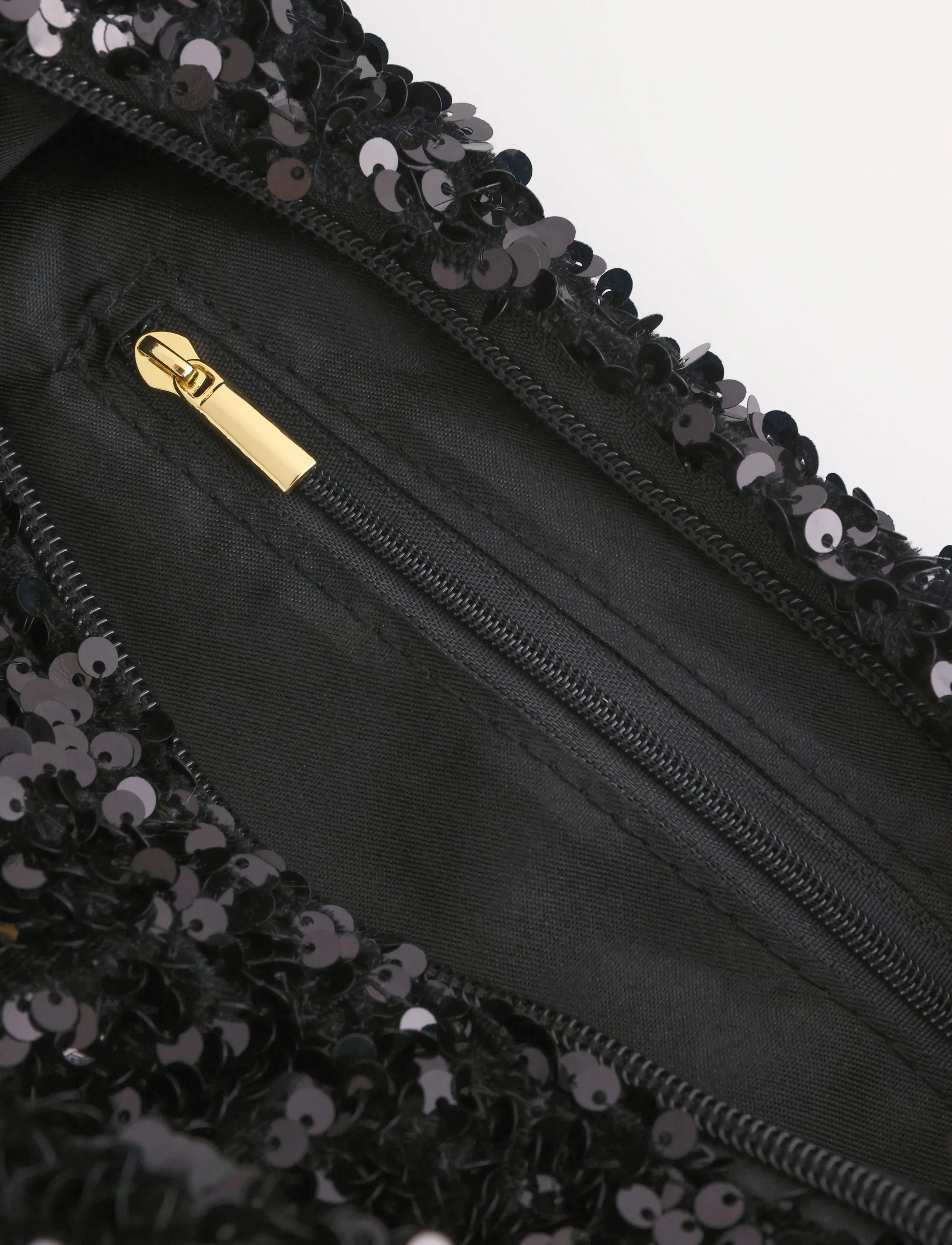 Lindex - Bag with sequins - black - 2