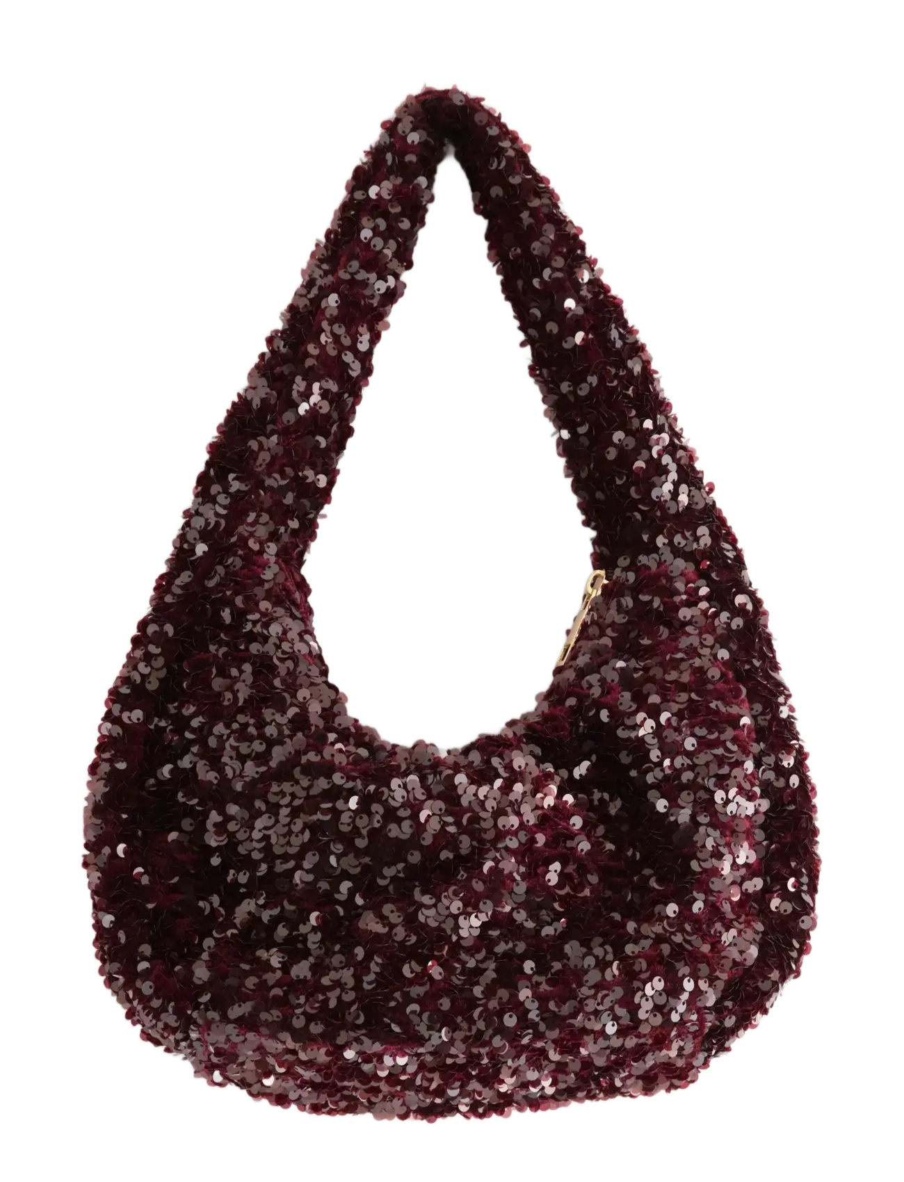 Lindex - Bag party sequences - laagste prijzen - dark red - 1