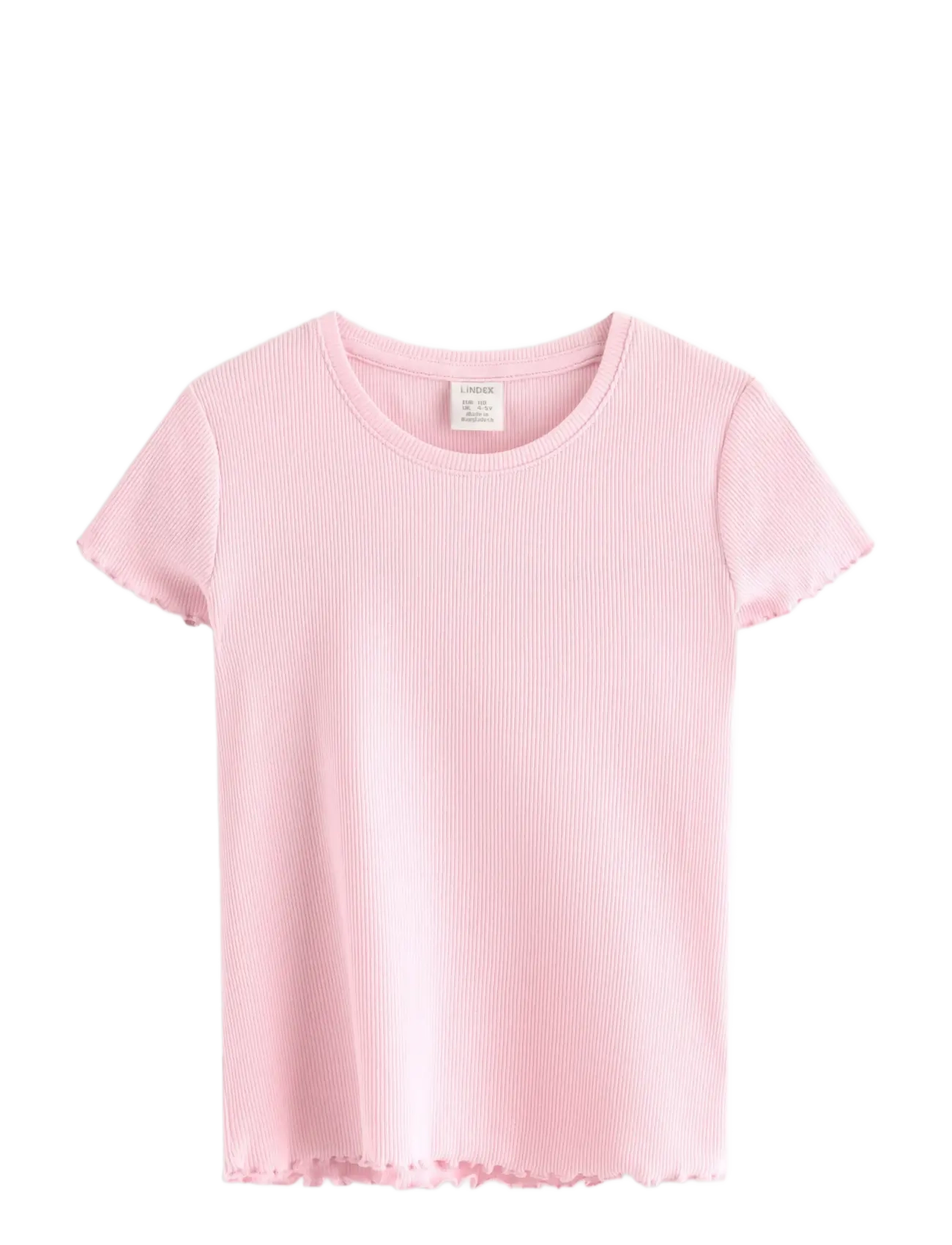 Lindex Ribbed top - Inspiration - LIGHT PINK / pink/rose