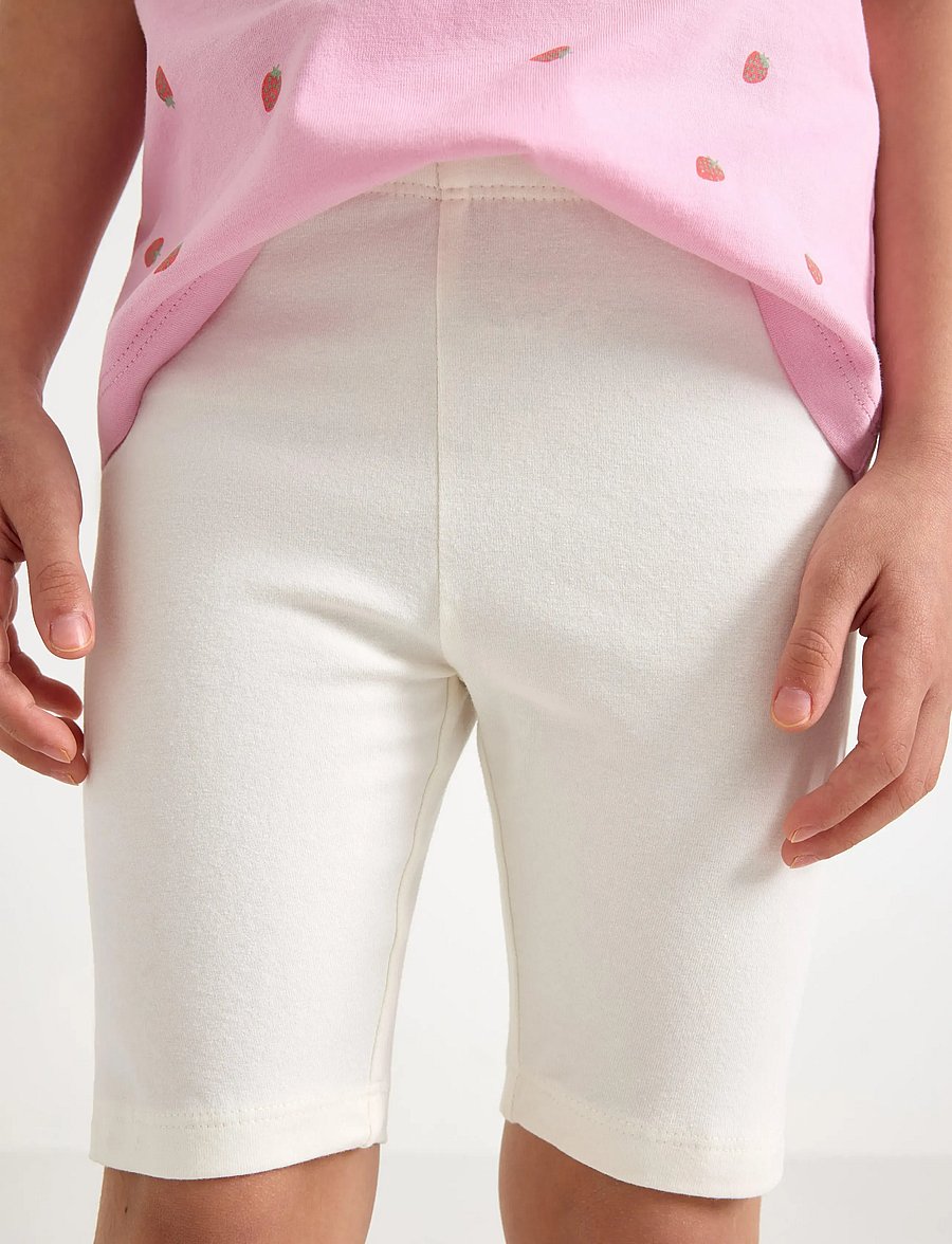 Lindex - Cycling shorts - cykelshorts - light dusty white - 4