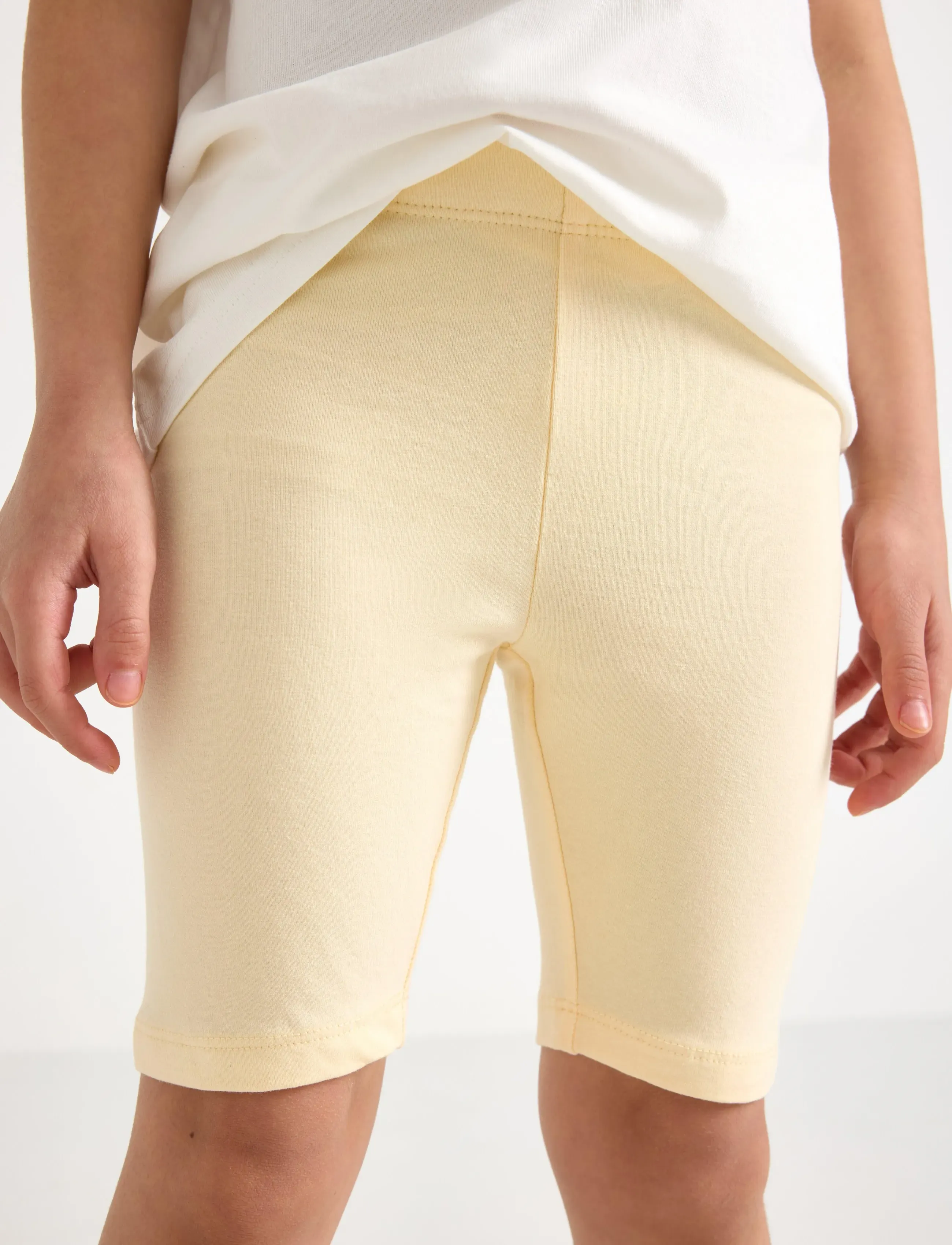 Lindex - Cycling shorts - cycling shorts - light yellow - 4