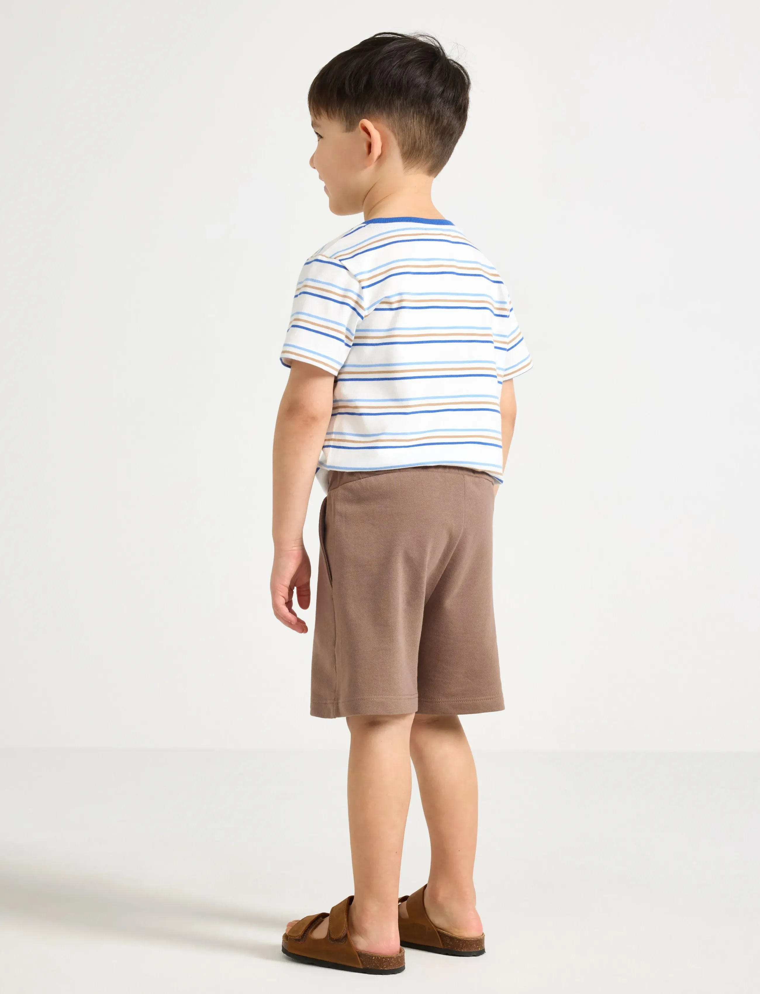Lindex - Sweat shorts - lühikesed dressipüksid - dark khaki - 3