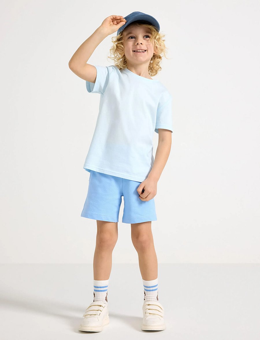 Lindex - Sweat shorts - mjukisshorts - light blue - 0