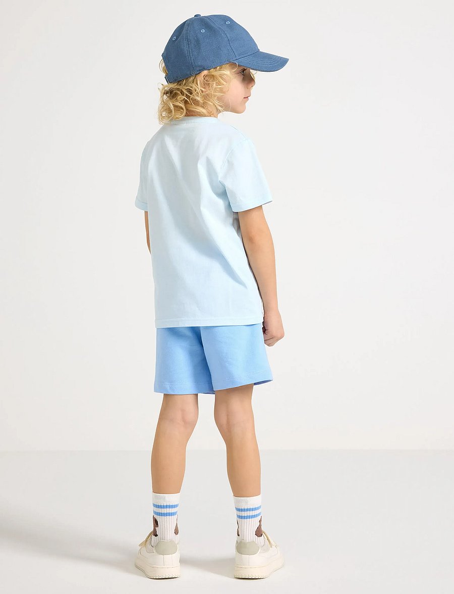 Lindex - Sweat shorts - mjukisshorts - light blue - 3
