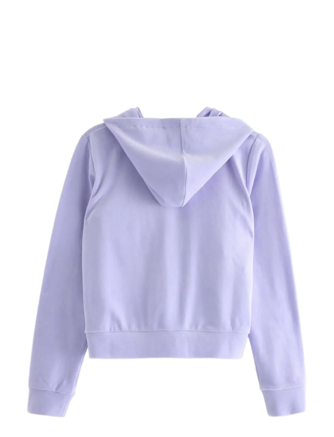 Lindex - Sweatshirt velour with hoodie - hættetrøjer - light lilac - 2