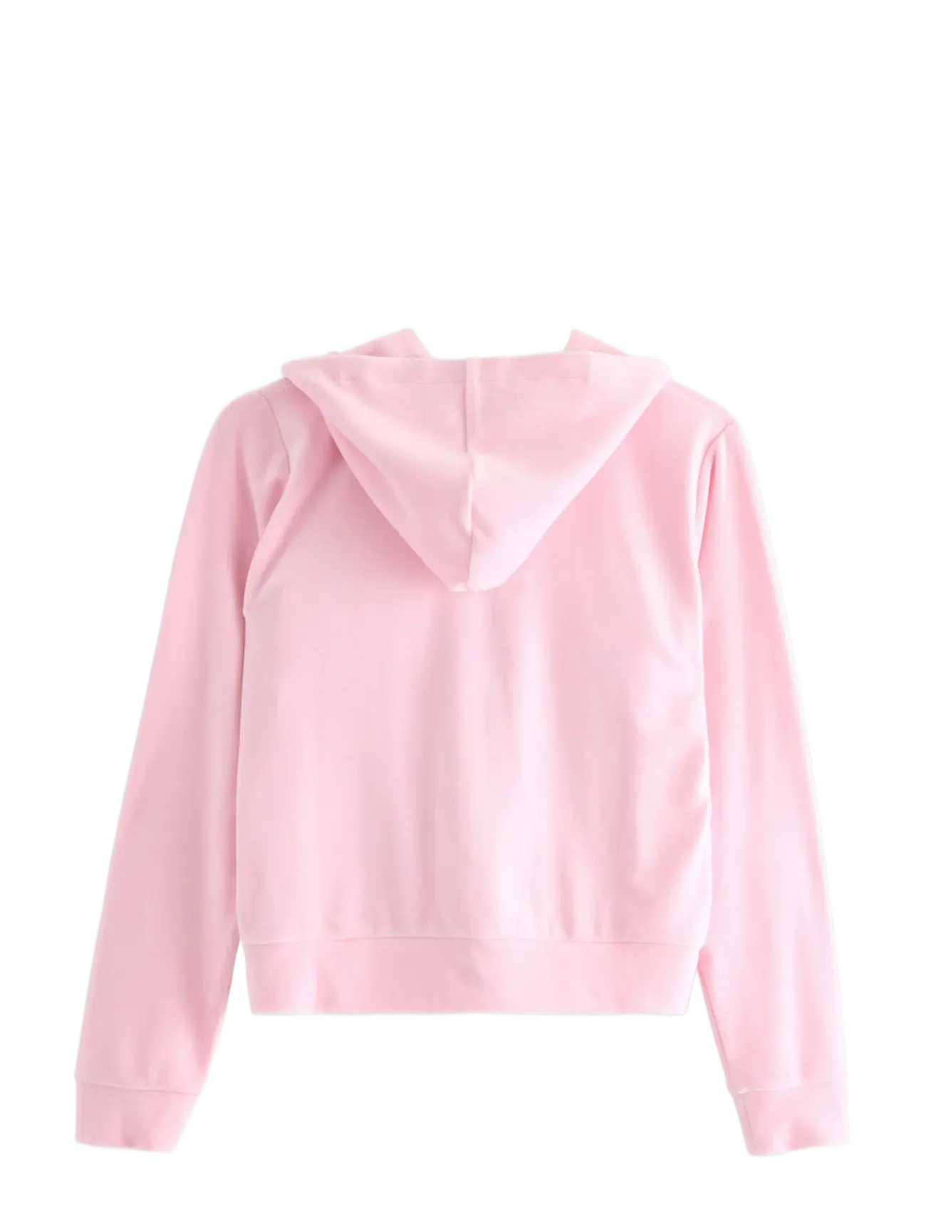 Lindex - Sweatshirt velour with hoodie - hættetrøjer - light pink - 2