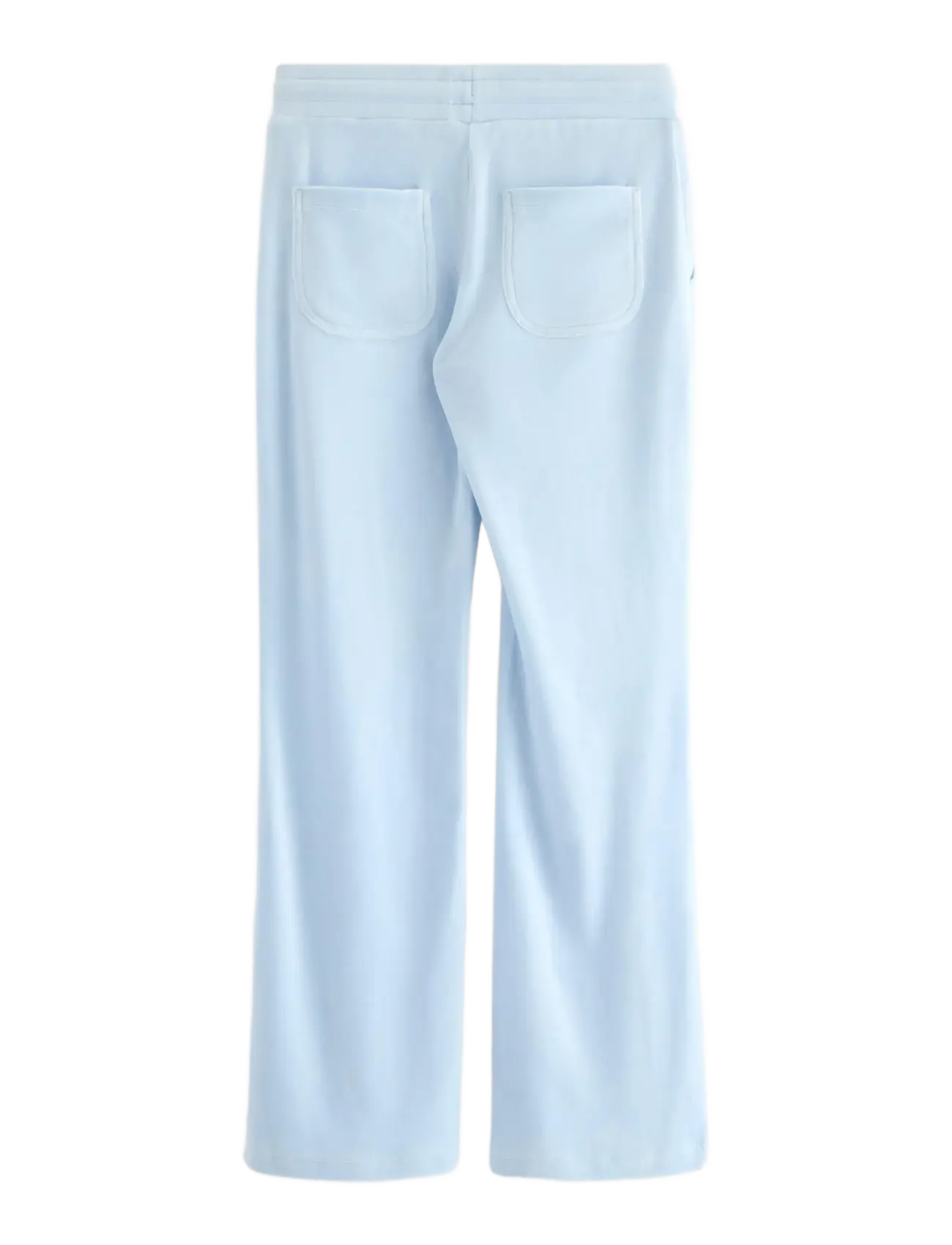 Lindex - Trouser Velour - byxor - light blue - 2