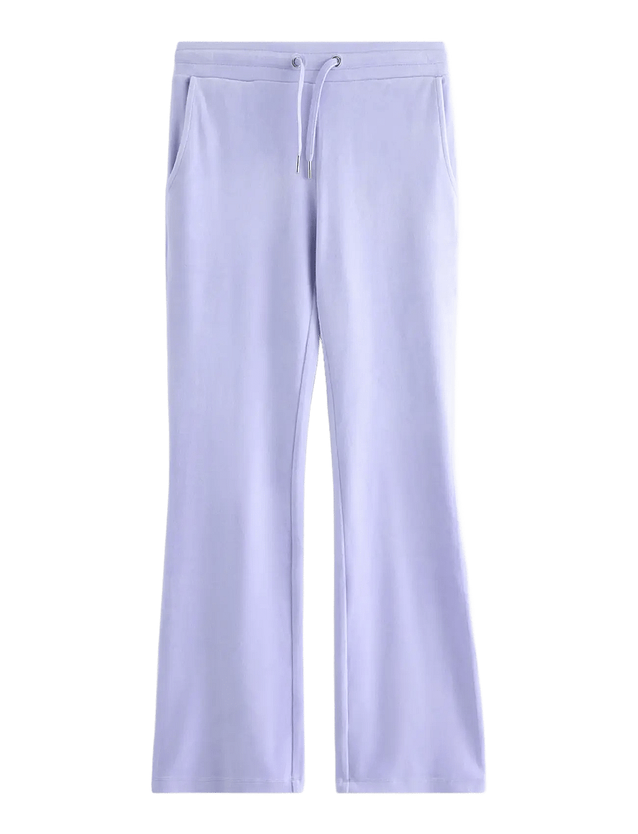 Lindex - Trouser Velour - byxor - light lilac - 1
